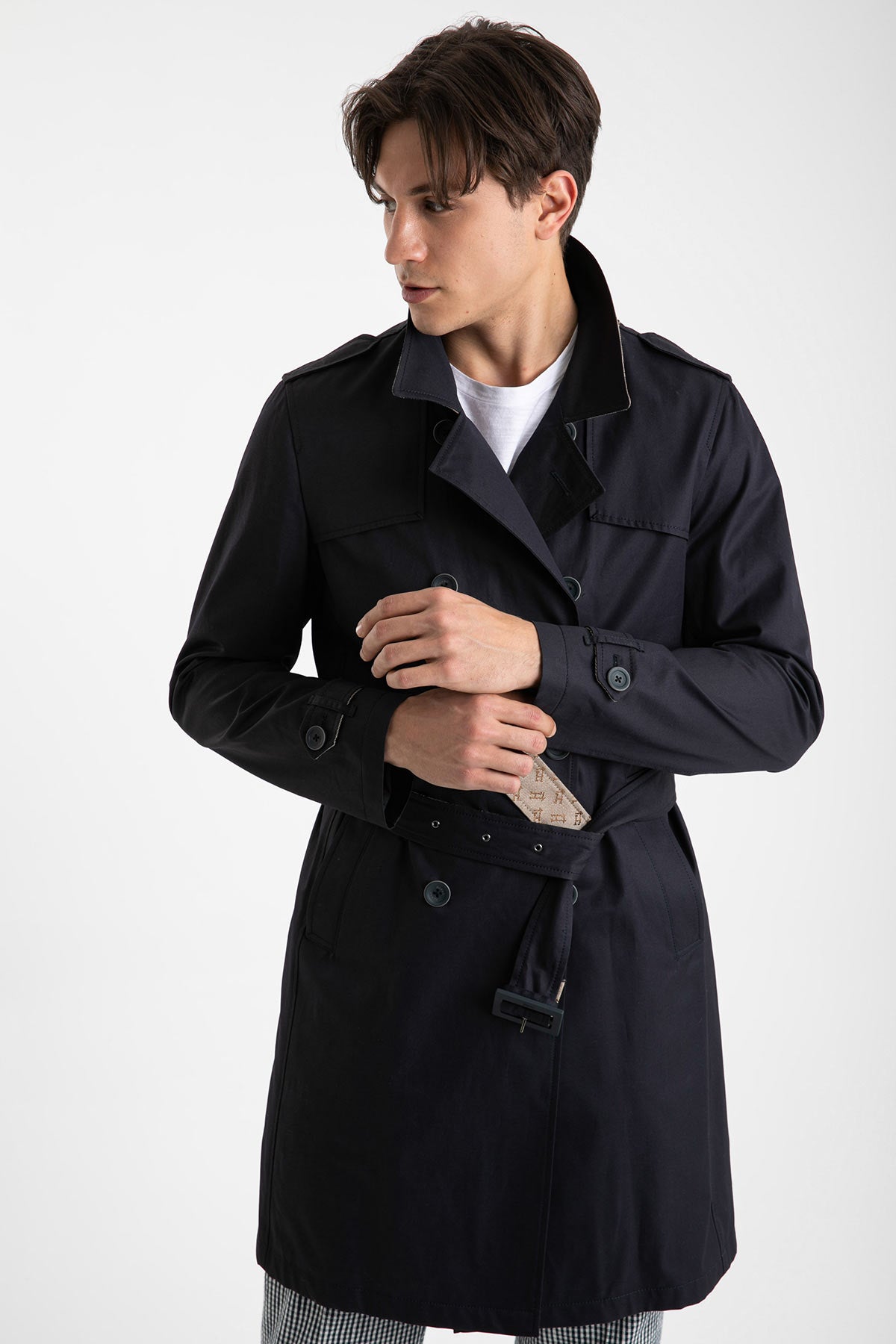 Herno Kruvaze Trençkot-Libas Trendy Fashion Store