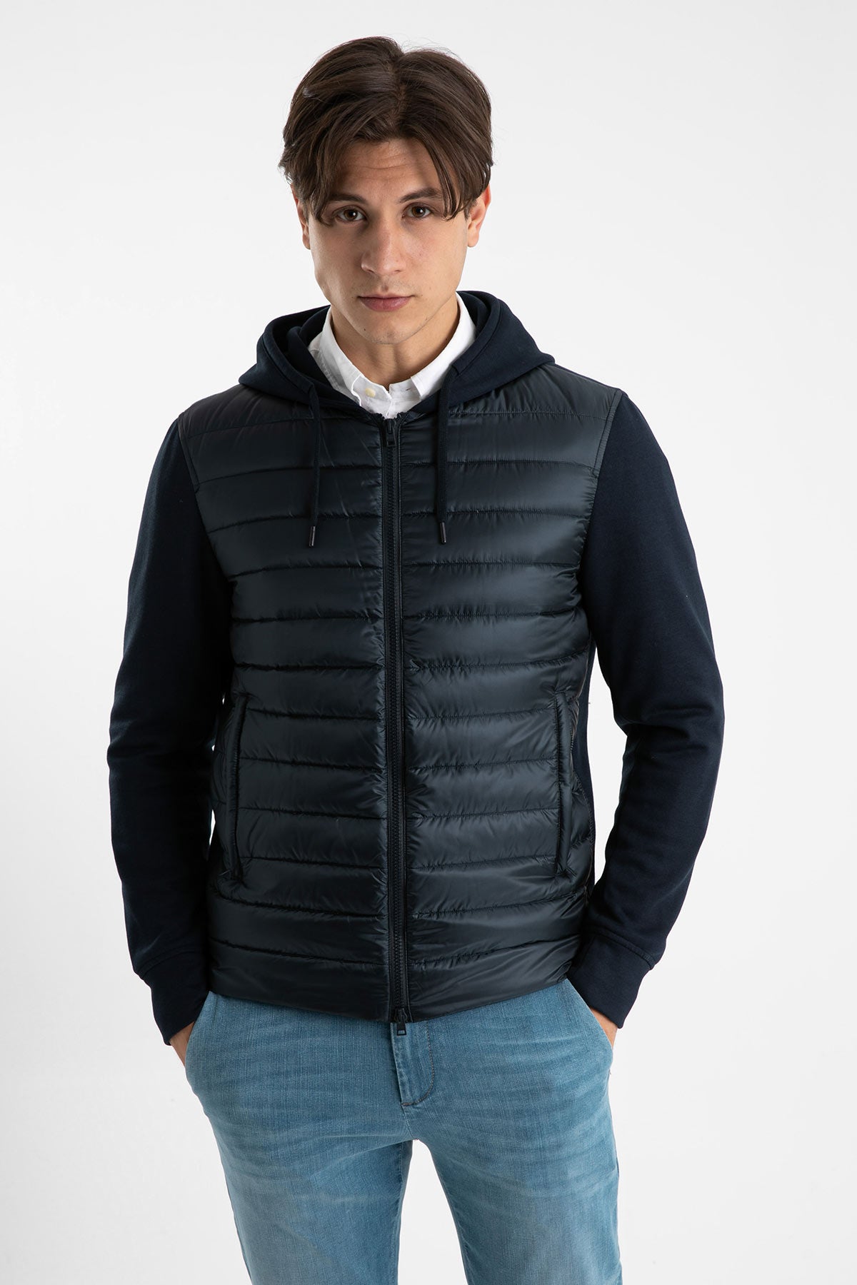 Herno Puffer ve Pamuk Kombinasyonlu Ceket-Libas Trendy Fashion Store