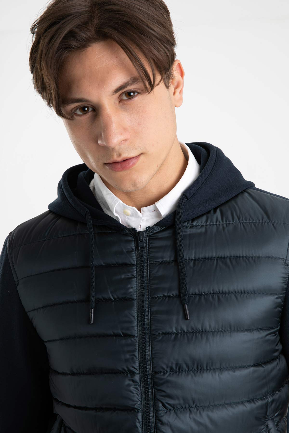 Herno Puffer ve Pamuk Kombinasyonlu Ceket-Libas Trendy Fashion Store