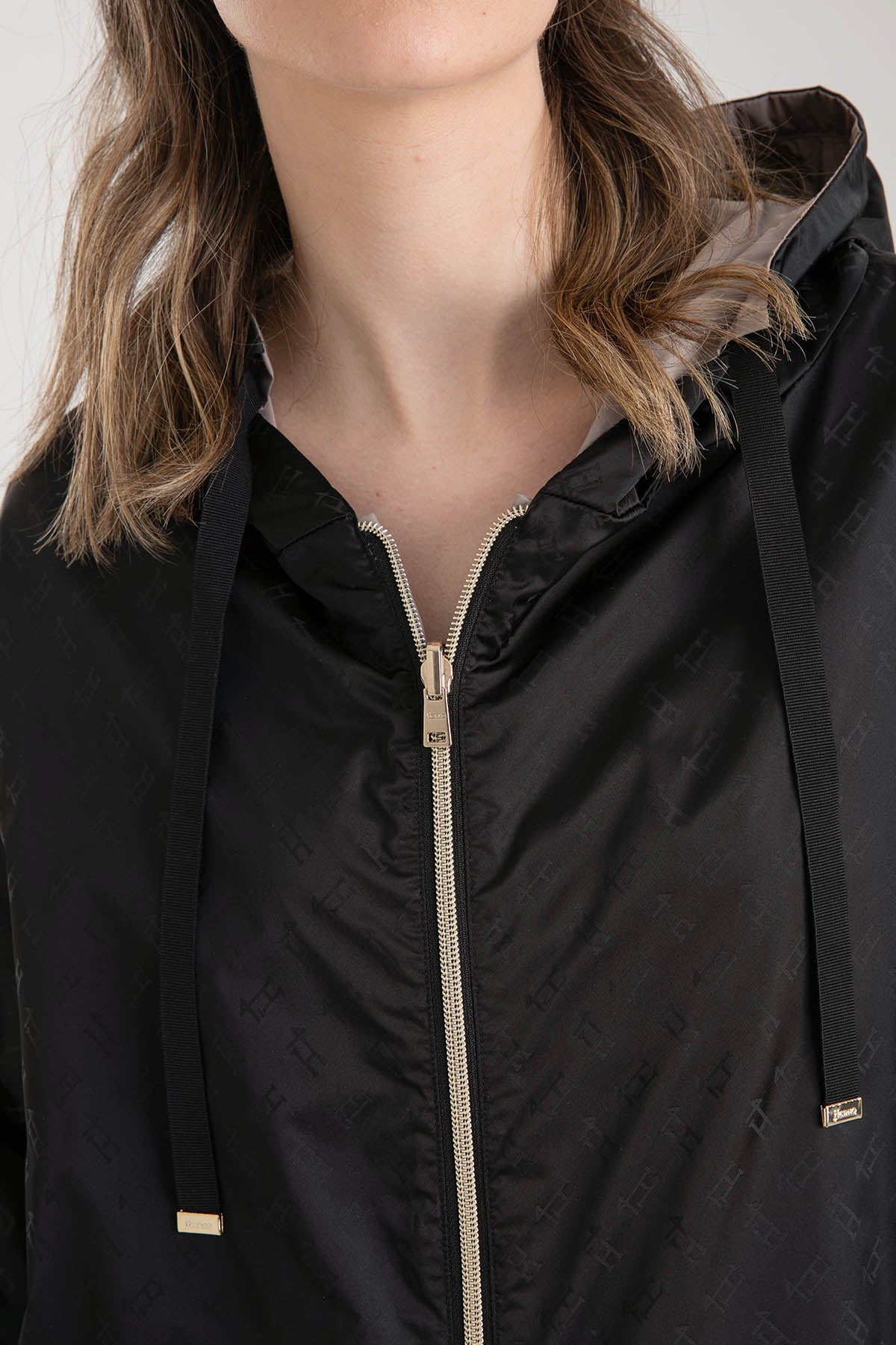 Herno Çift Taraflı Monogramlı Trençkot-Libas Trendy Fashion Store