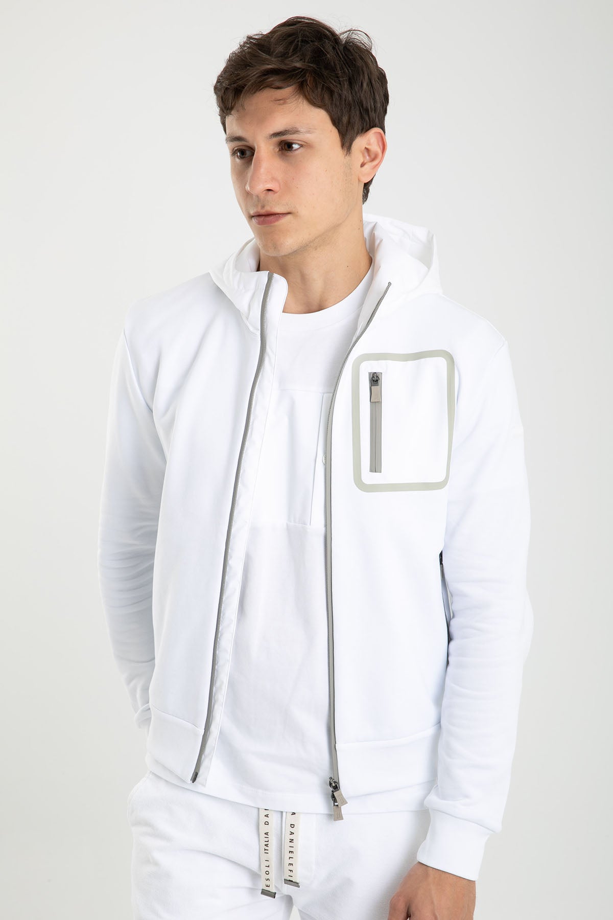 Herno Kapüşonlu Fermuarlı Spor Ceket-Libas Trendy Fashion Store