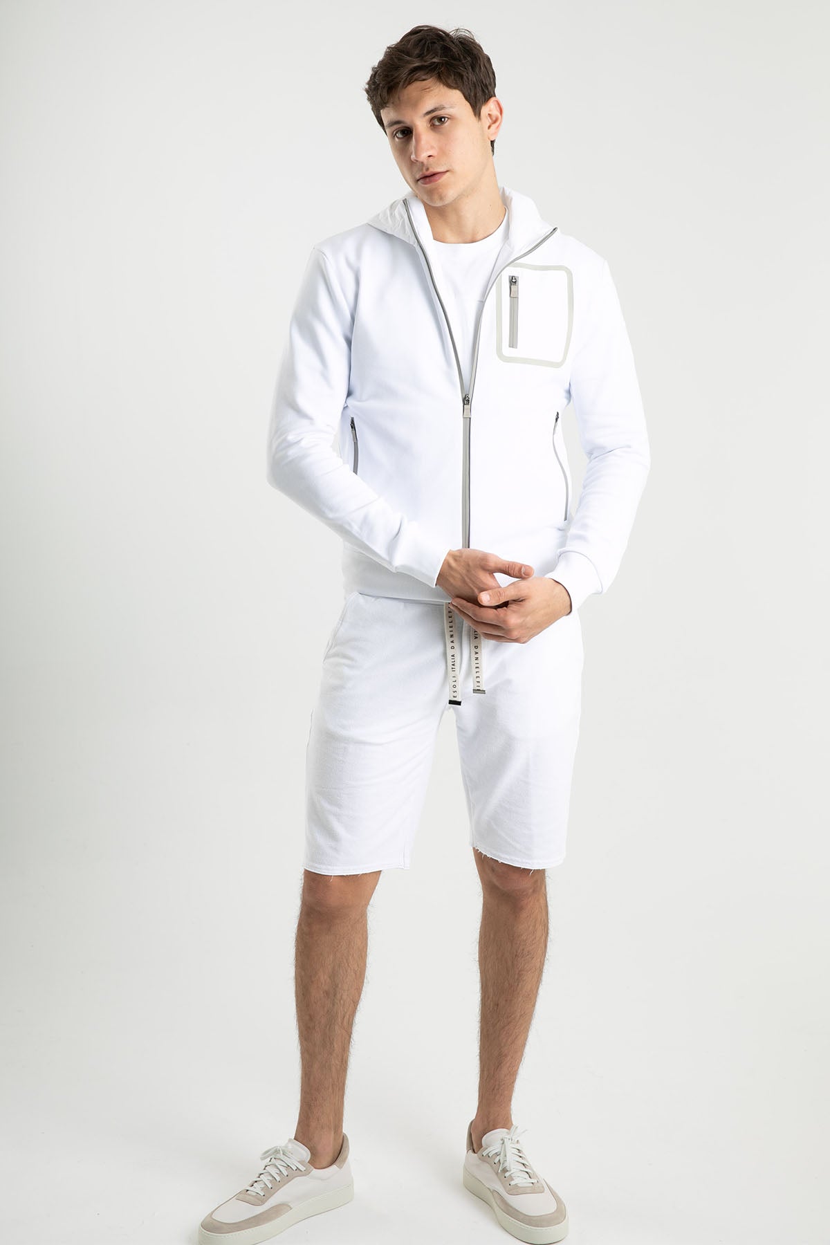 Herno Kapüşonlu Fermuarlı Spor Ceket-Libas Trendy Fashion Store