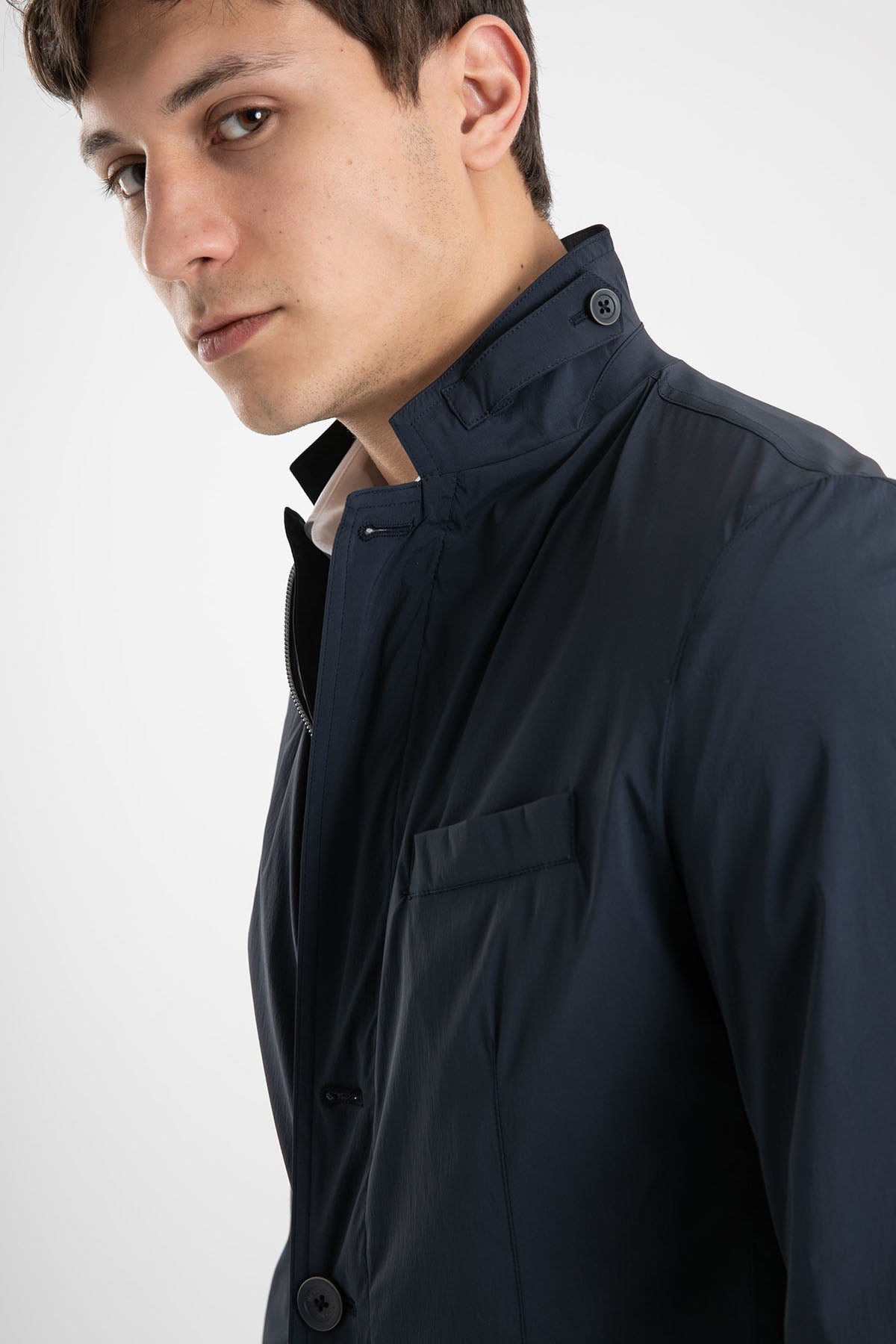 Herno Dik Yaka Mont Ceket-Libas Trendy Fashion Store