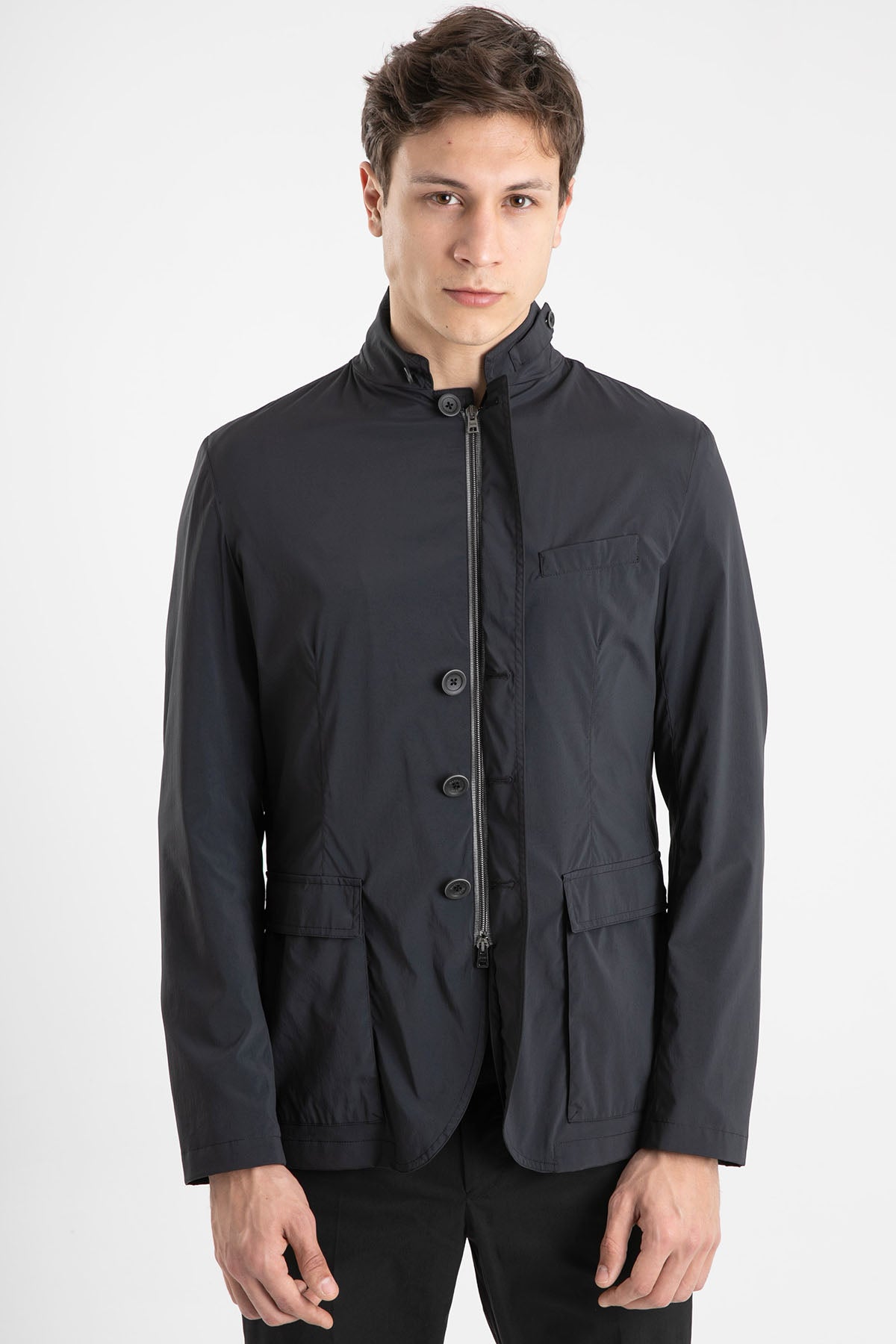 Herno Dik Yaka Mont Ceket-Libas Trendy Fashion Store