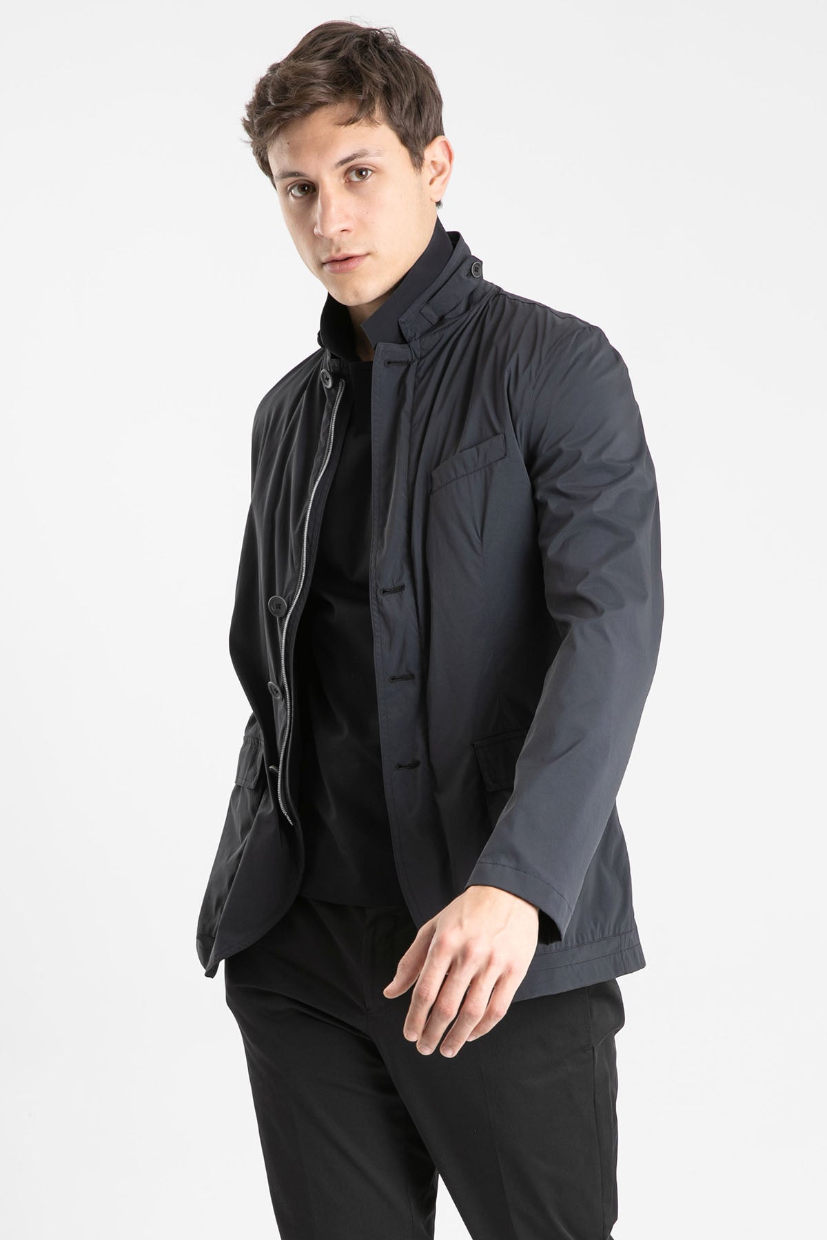 Herno Dik Yaka Mont Ceket-Libas Trendy Fashion Store