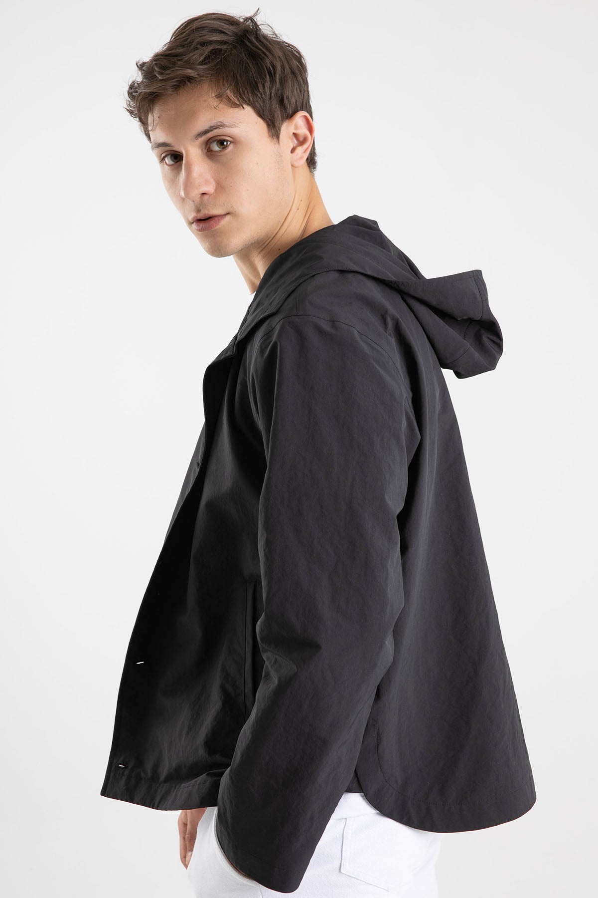 Herno Düğmeli Rüzgarlık Mont-Libas Trendy Fashion Store