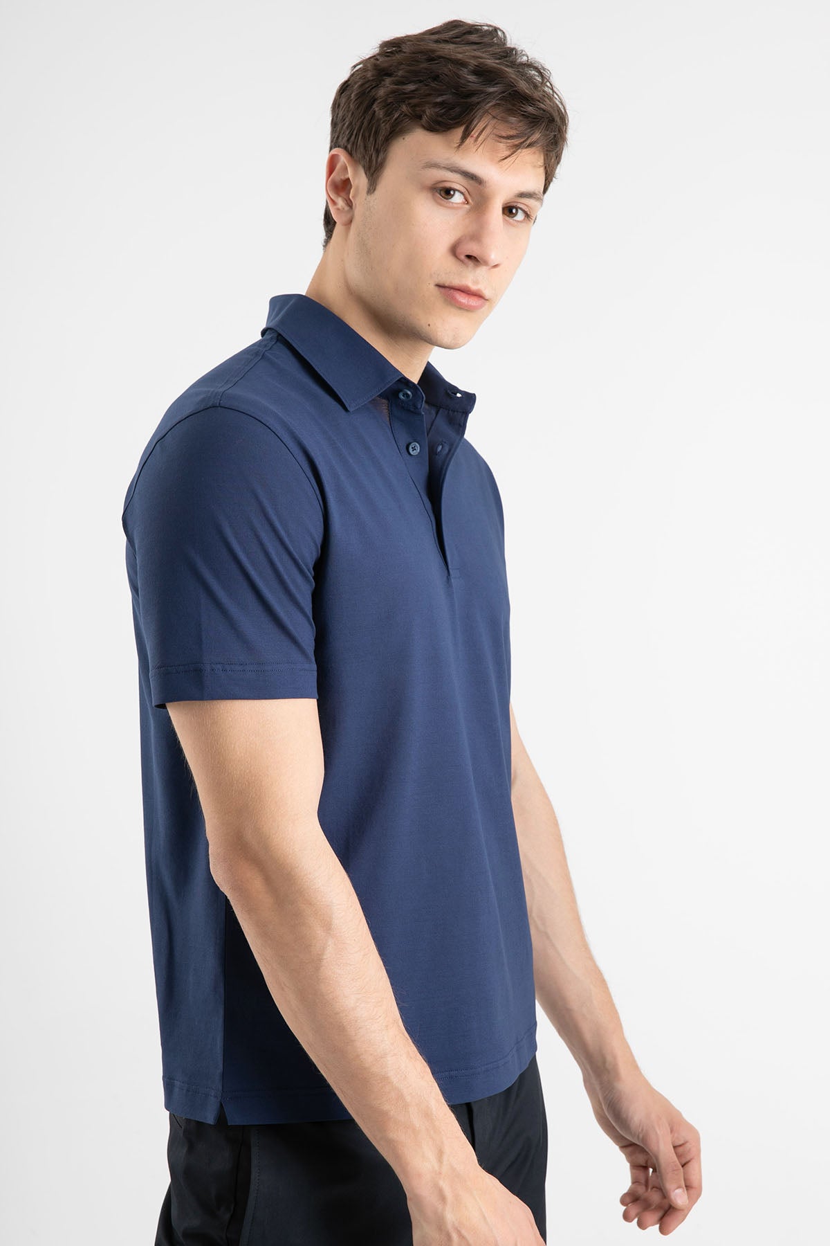Herno Polo Yaka T-shirt-Libas Trendy Fashion Store
