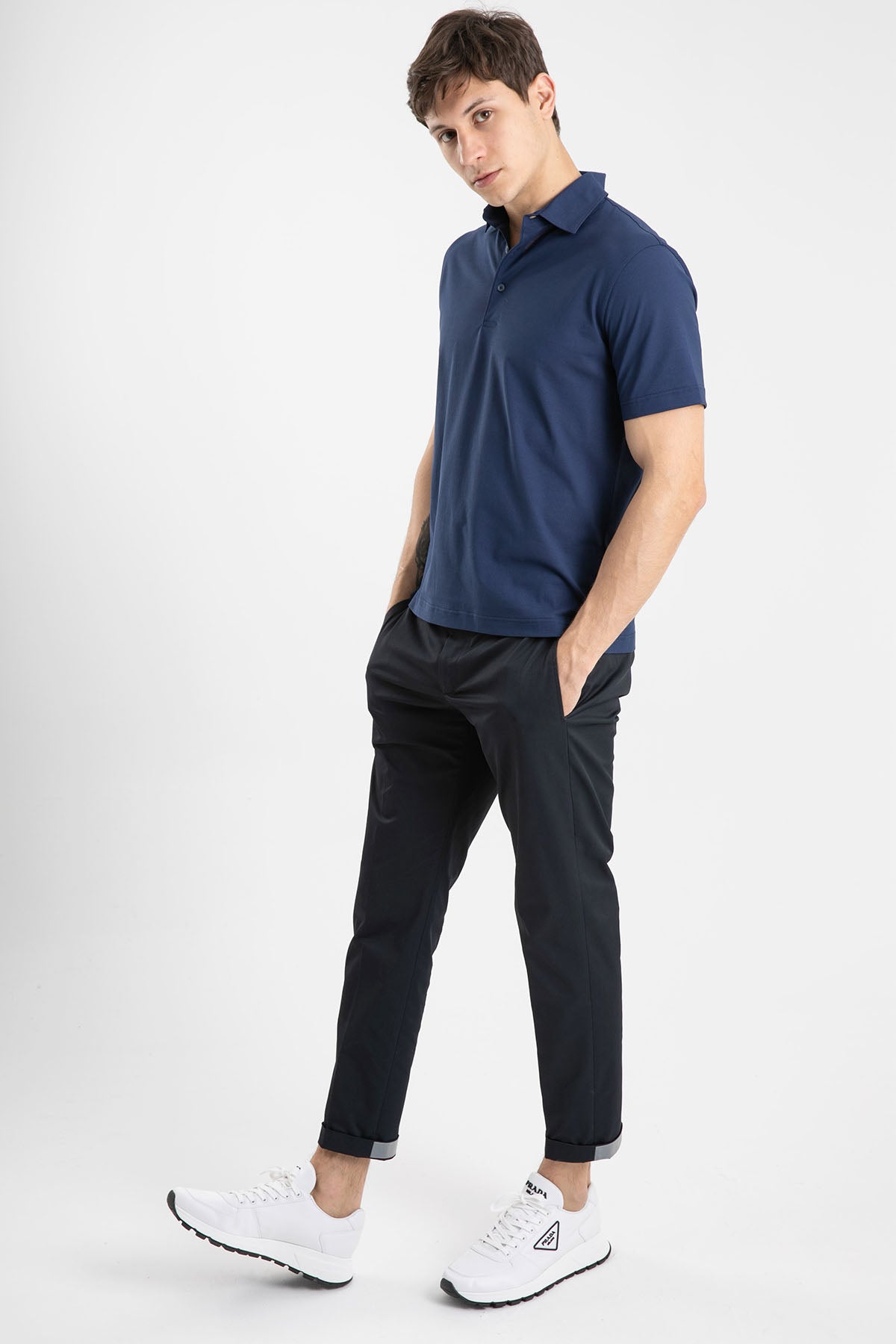 Herno Polo Yaka T-shirt-Libas Trendy Fashion Store