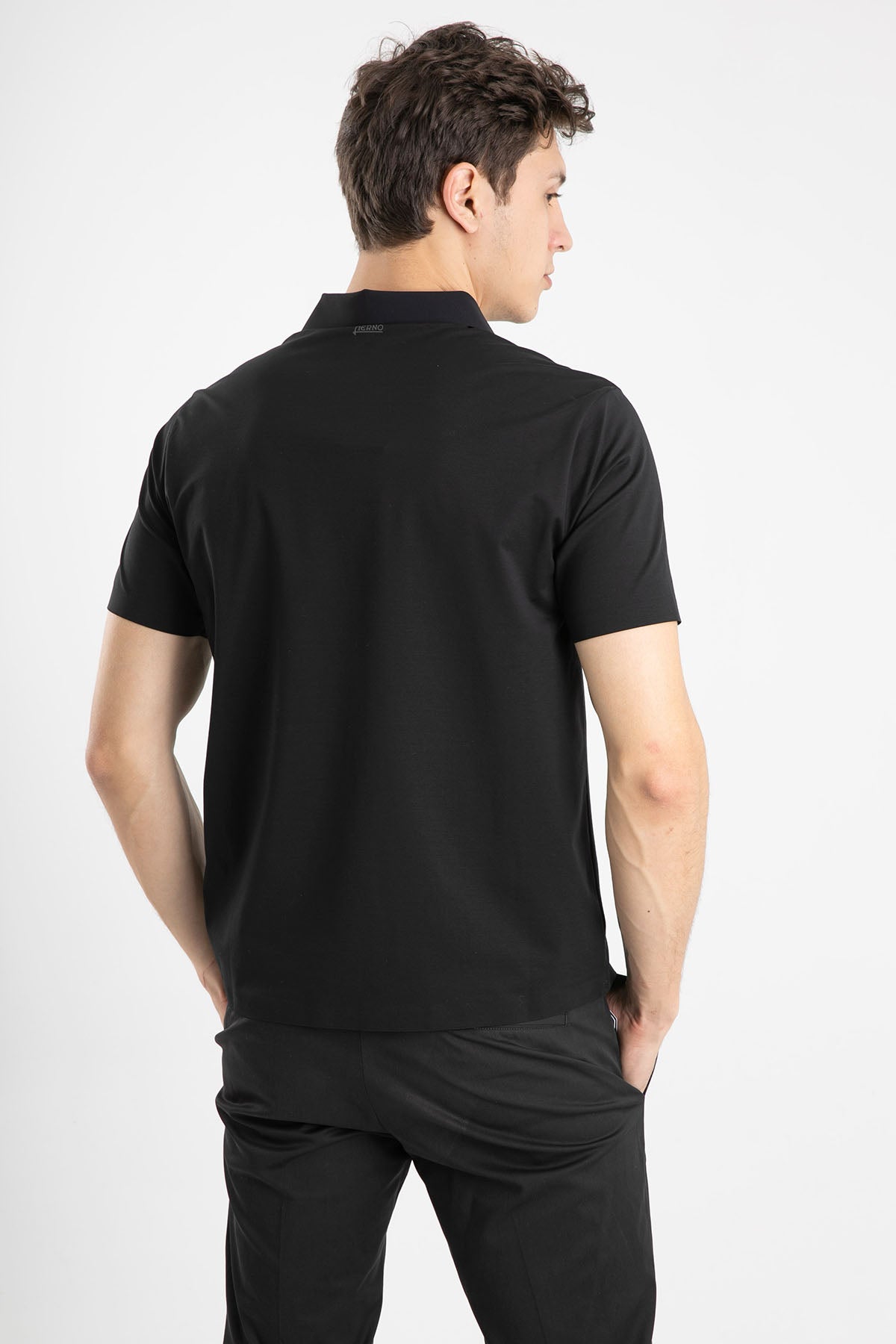 Herno Streç Polo Yaka T-shirt-Libas Trendy Fashion Store