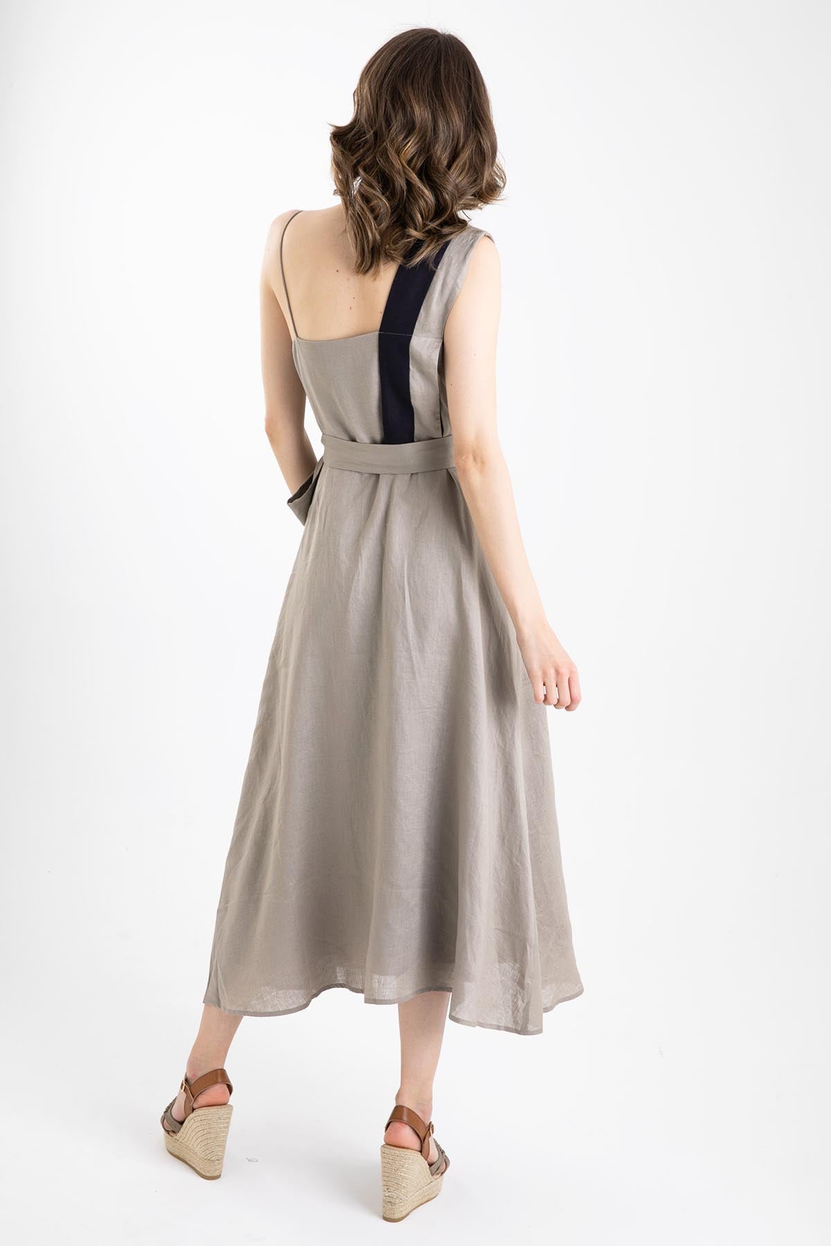 Rene Derhy Kruvaze Maxi Elbise-Libas Trendy Fashion Store