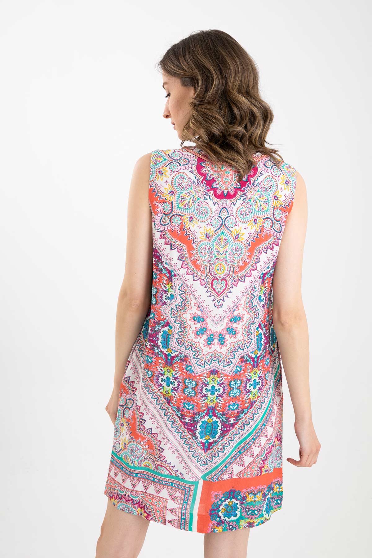 Rene Derhy Diz Üstü Kolsuz Elbise-Libas Trendy Fashion Store