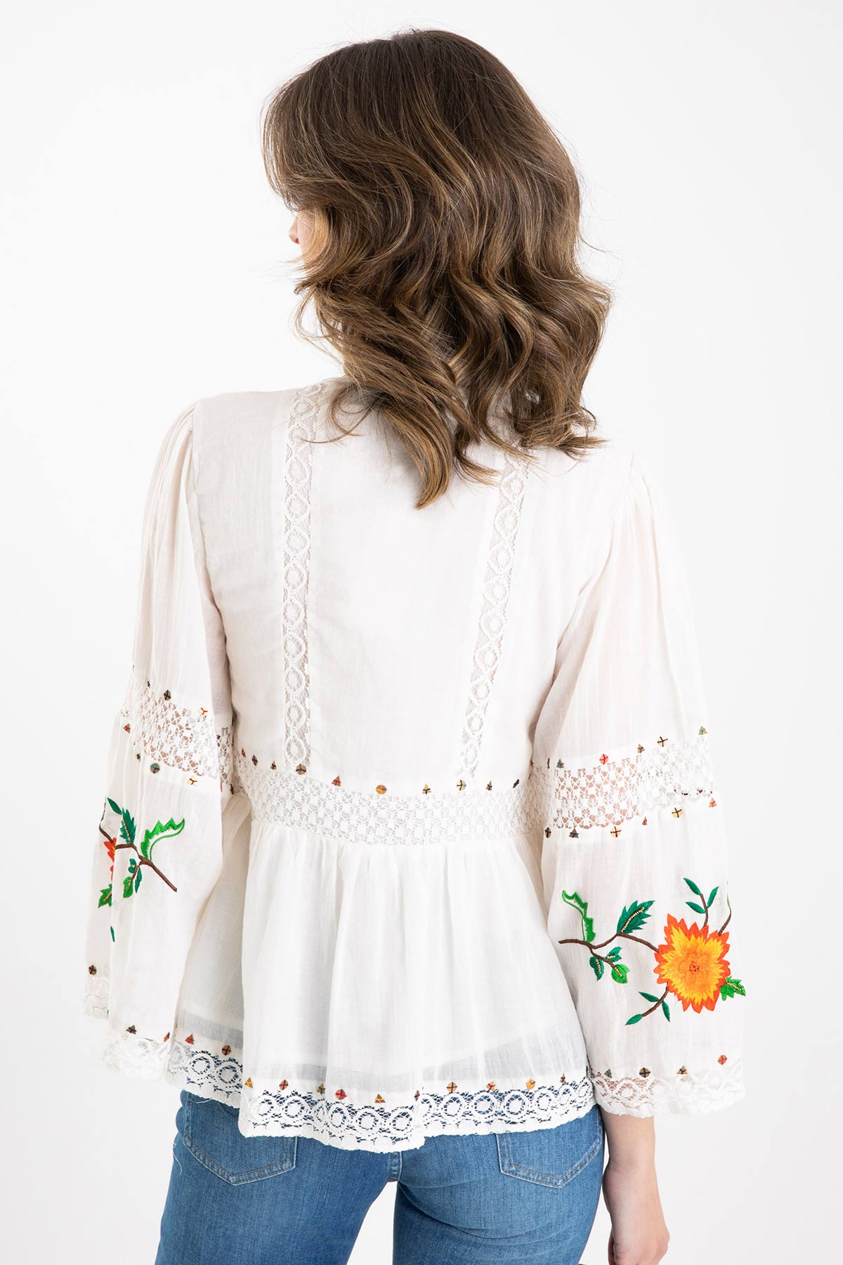 Rene Derhy Nakış Detaylı Bluz-Libas Trendy Fashion Store