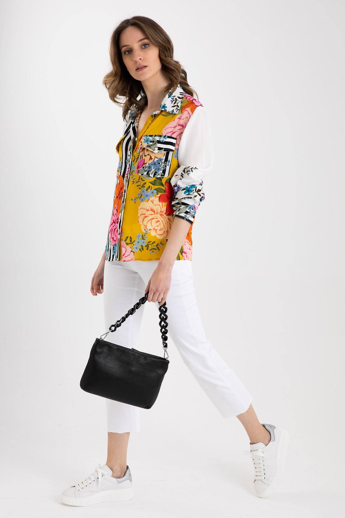 Rene Derhy Cep Detaylı Desenli Gömlek-Libas Trendy Fashion Store