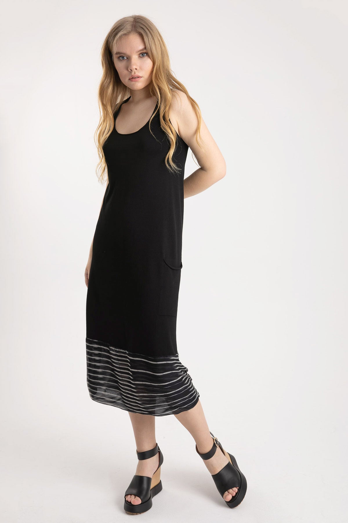 Crea Concept Çapraz Sırt Elbise-Libas Trendy Fashion Store