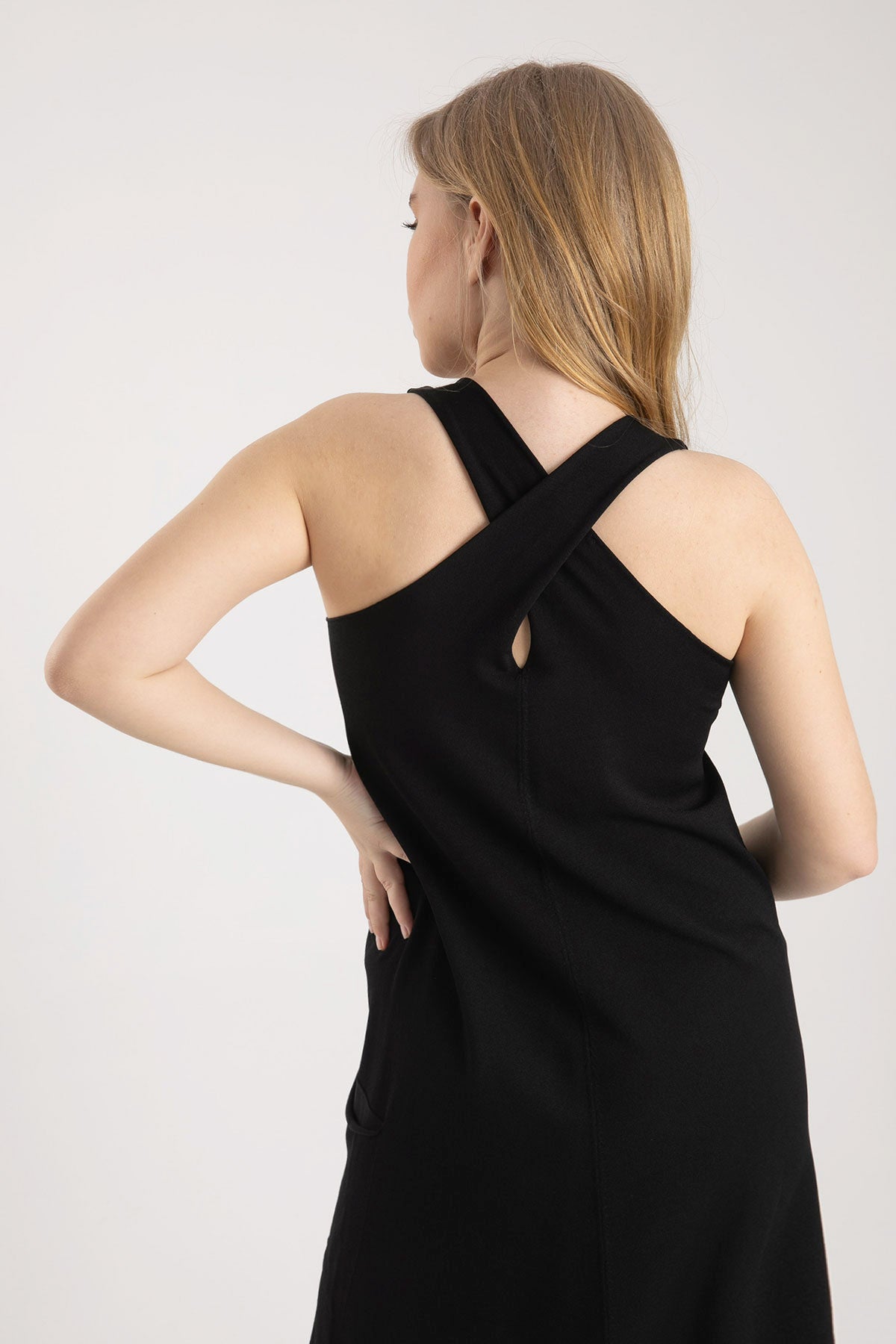 Crea Concept Çapraz Sırt Elbise-Libas Trendy Fashion Store