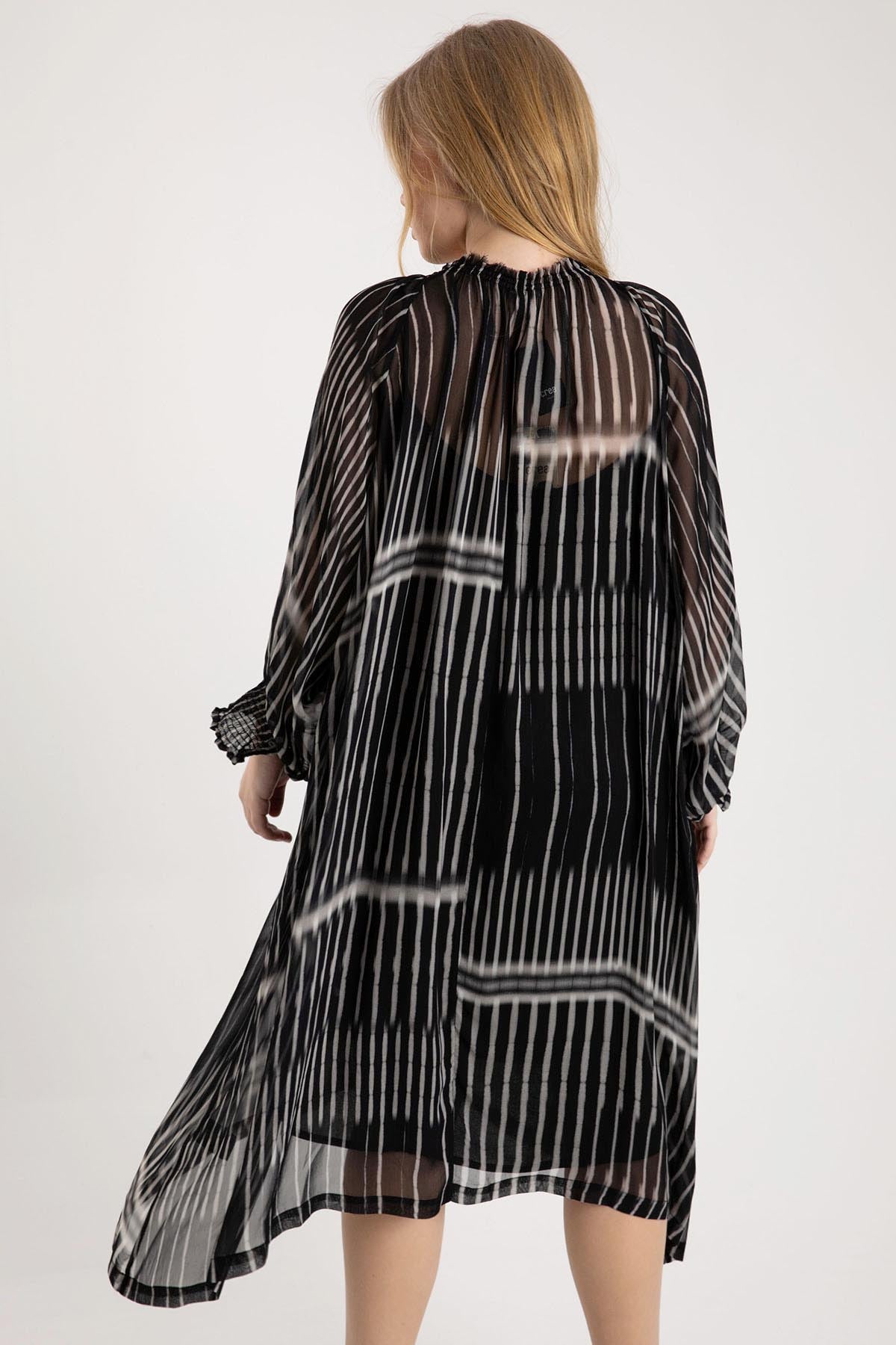 Crea Concept Balon Kol Elbise-Libas Trendy Fashion Store