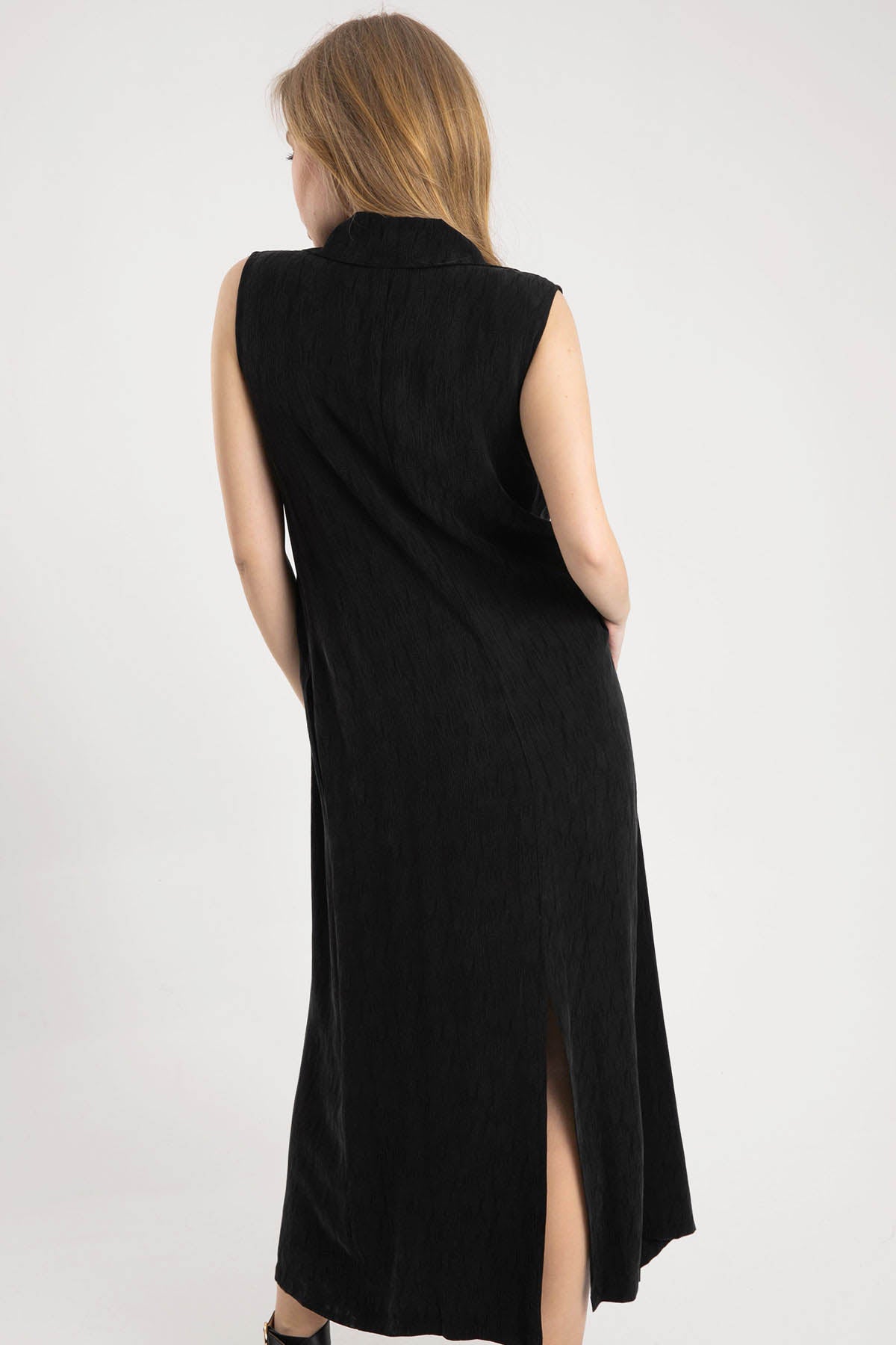 Crea Concept Derin Yuvarlak Yaka Elbise-Libas Trendy Fashion Store