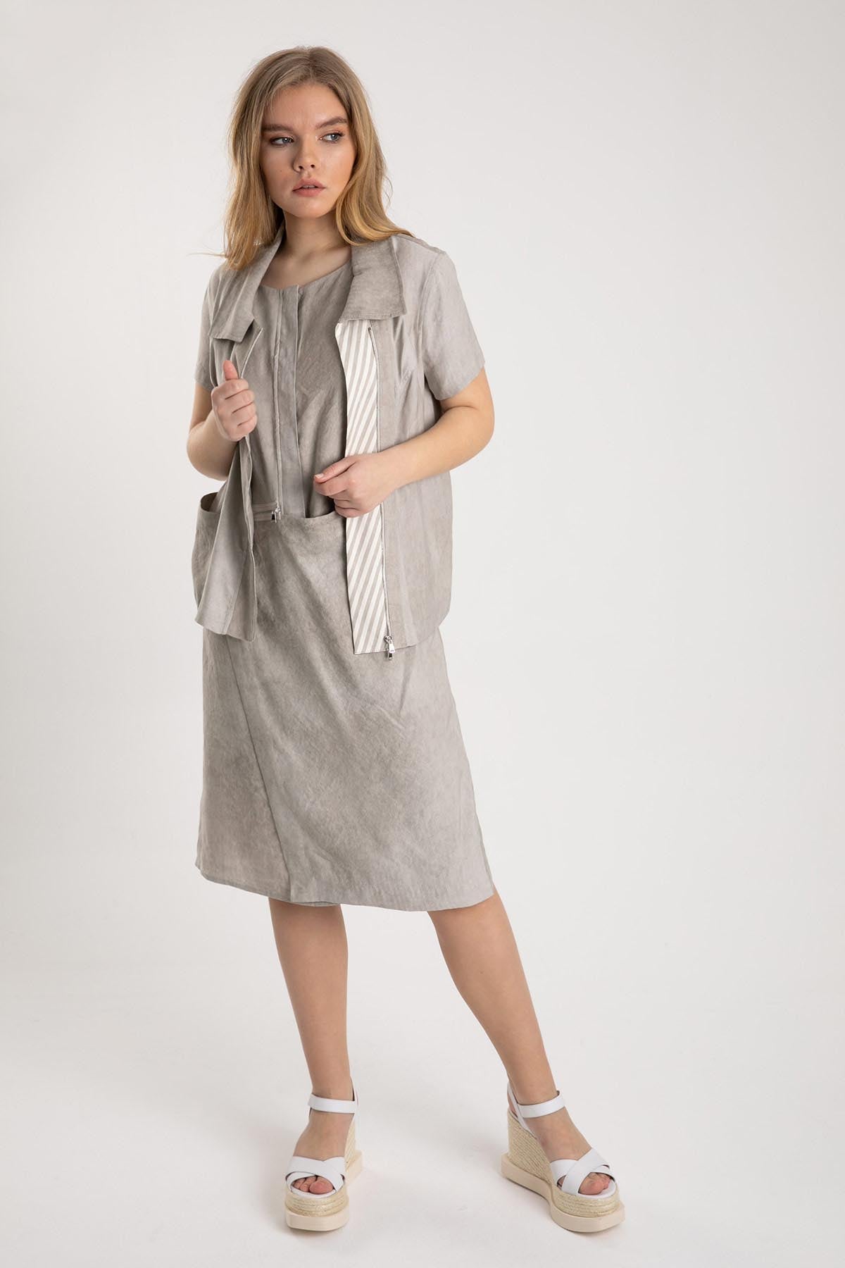 Crea Concept Kısa Kollu Ceket-Libas Trendy Fashion Store