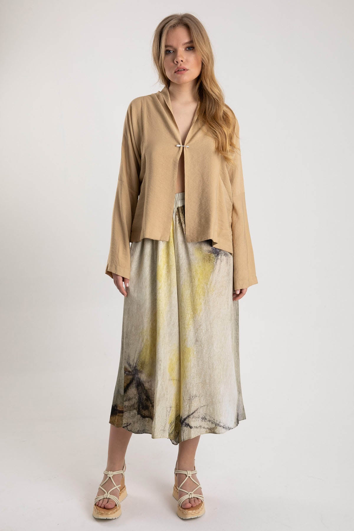 Crea Concept Belden Büzgülü Ceket-Libas Trendy Fashion Store