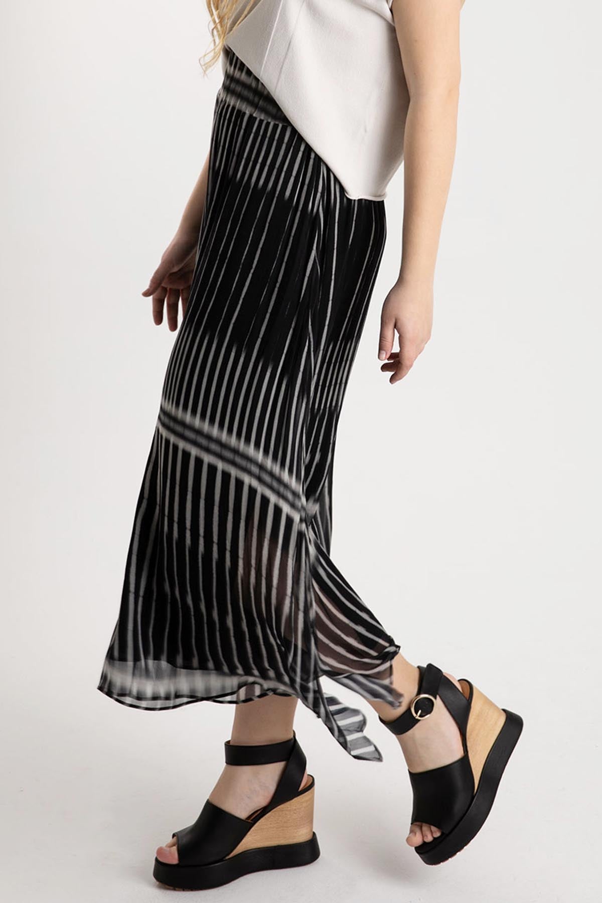 Crea Concept Beli Lastikli Crop Pantolon-Libas Trendy Fashion Store