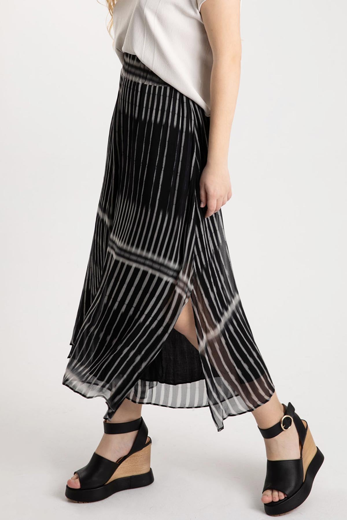 Crea Concept Beli Lastikli Crop Pantolon-Libas Trendy Fashion Store