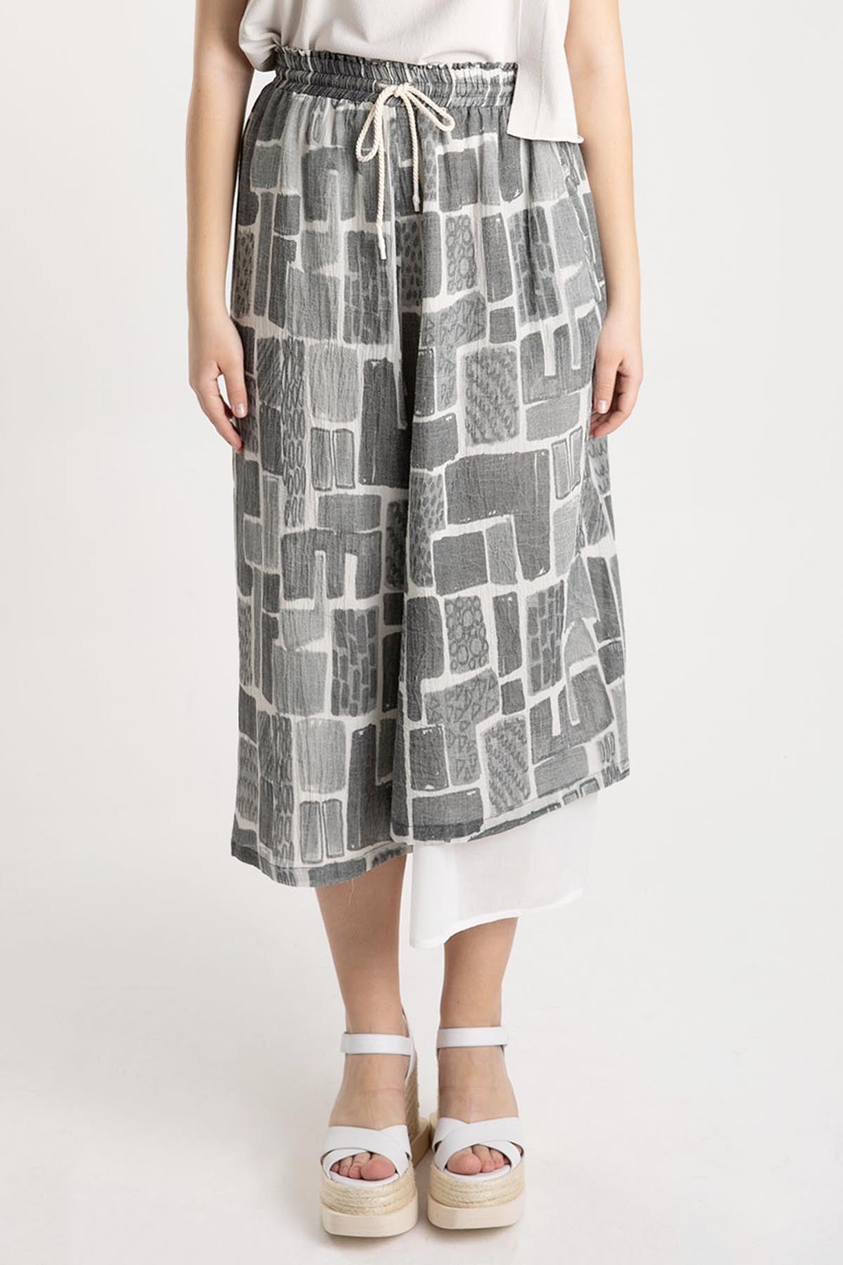 Crea Concept Beli Lastikli Paça Detaylı Pantolon-Libas Trendy Fashion Store