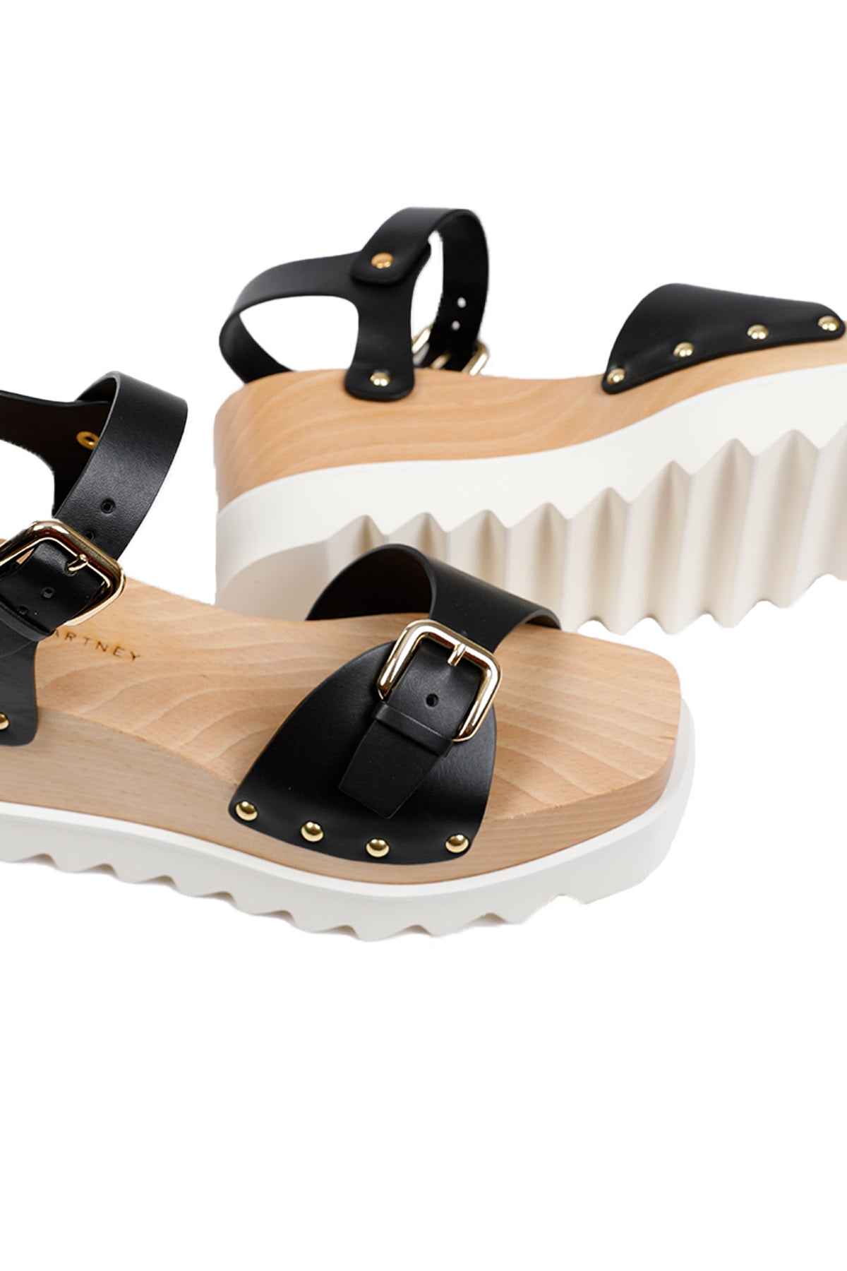 Stella Mccartney Kalın Tabanlı Elyse Sandalet-Libas Trendy Fashion Store