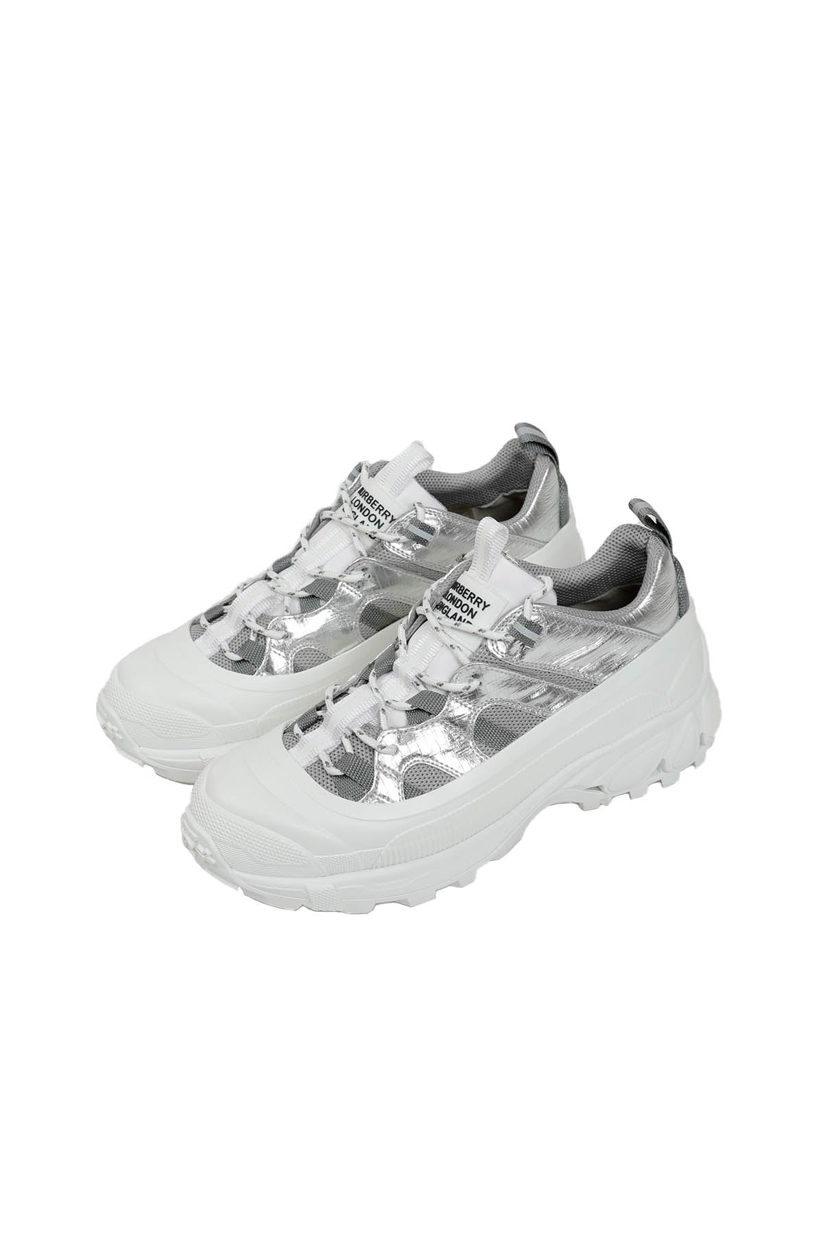 Burberry Kalın Tabanlı Metalik Arthur Sneaker Ayakkabı-Libas Trendy Fashion Store
