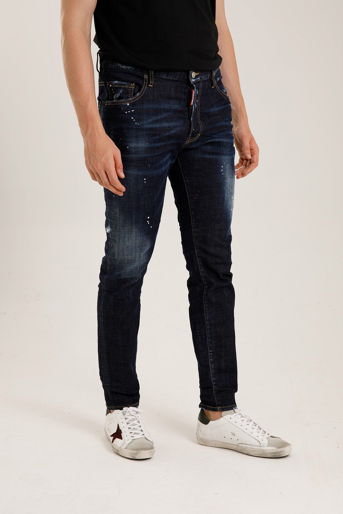 Dsquared Ibrahimovic Icon Skater Jeans-Libas Trendy Fashion Store