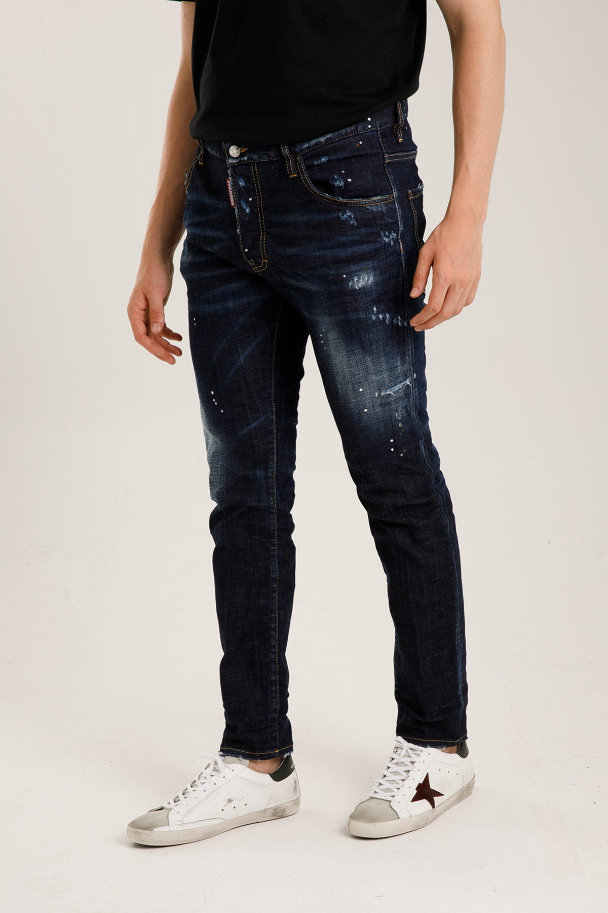 Dsquared Ibrahimovic Icon Skater Jeans-Libas Trendy Fashion Store