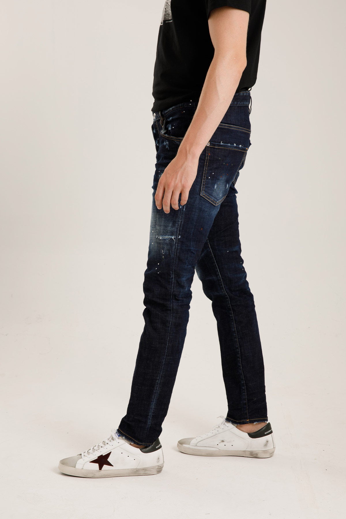 Dsquared Ibrahimovic Icon Skater Jeans-Libas Trendy Fashion Store