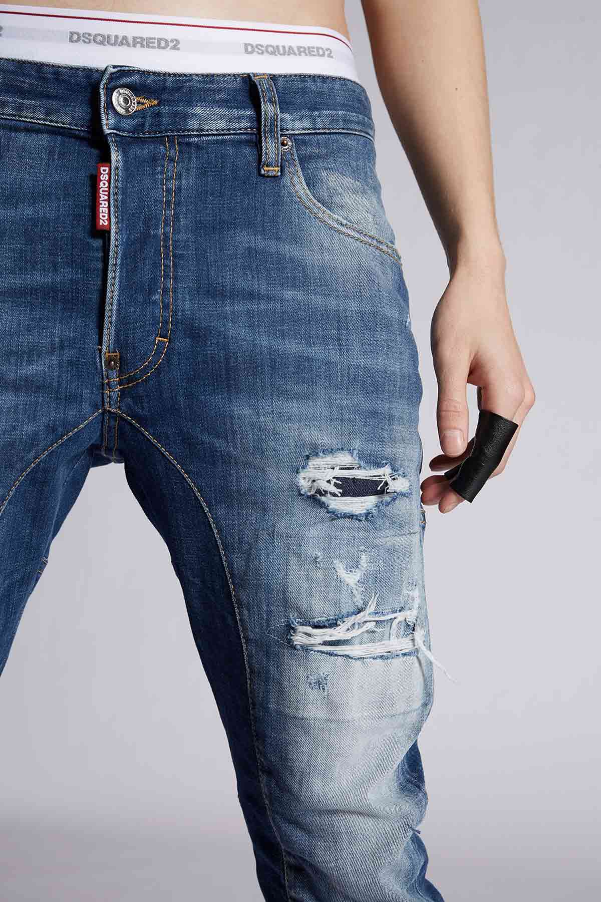 Dsquared Tidy Biker Jeans-Libas Trendy Fashion Store