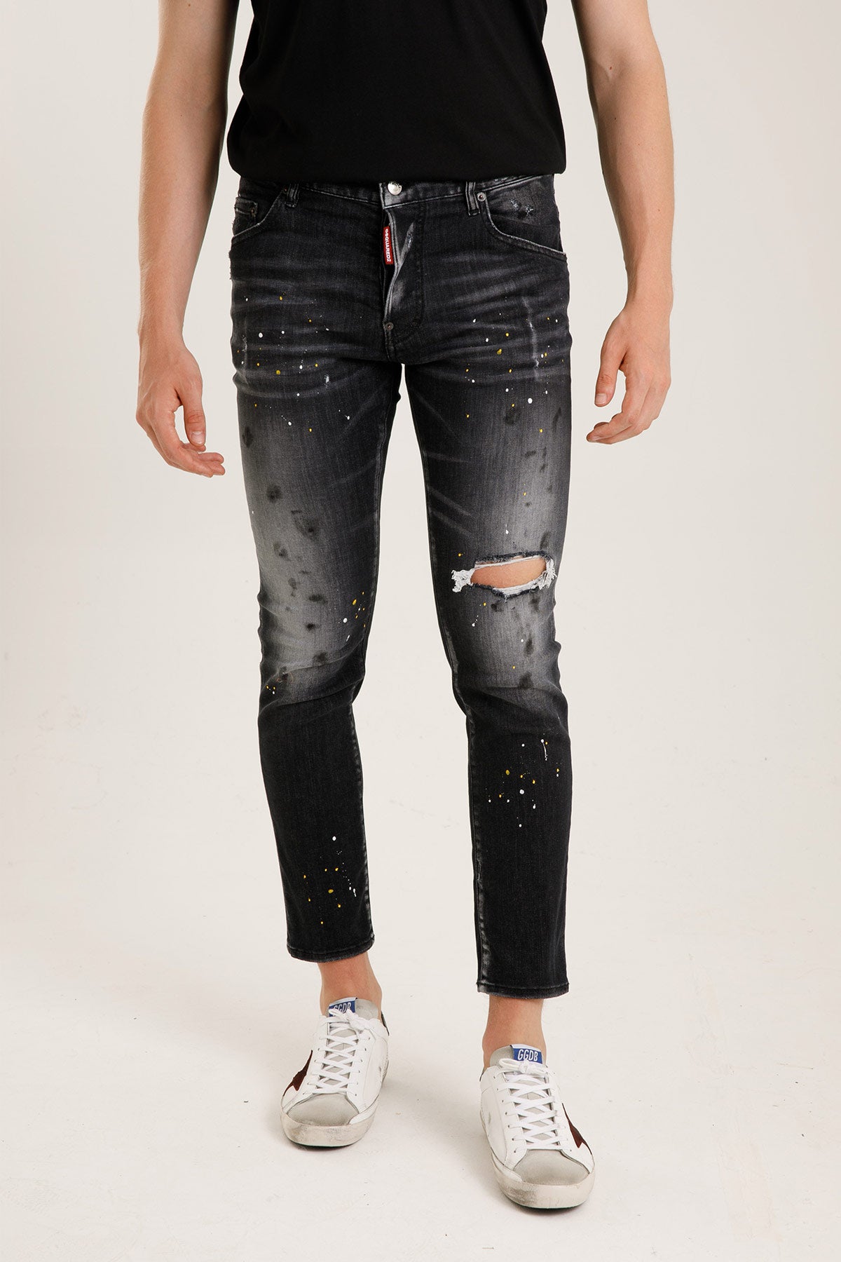 Dsquared Yırtık Detaylı Skater Jeans-Libas Trendy Fashion Store
