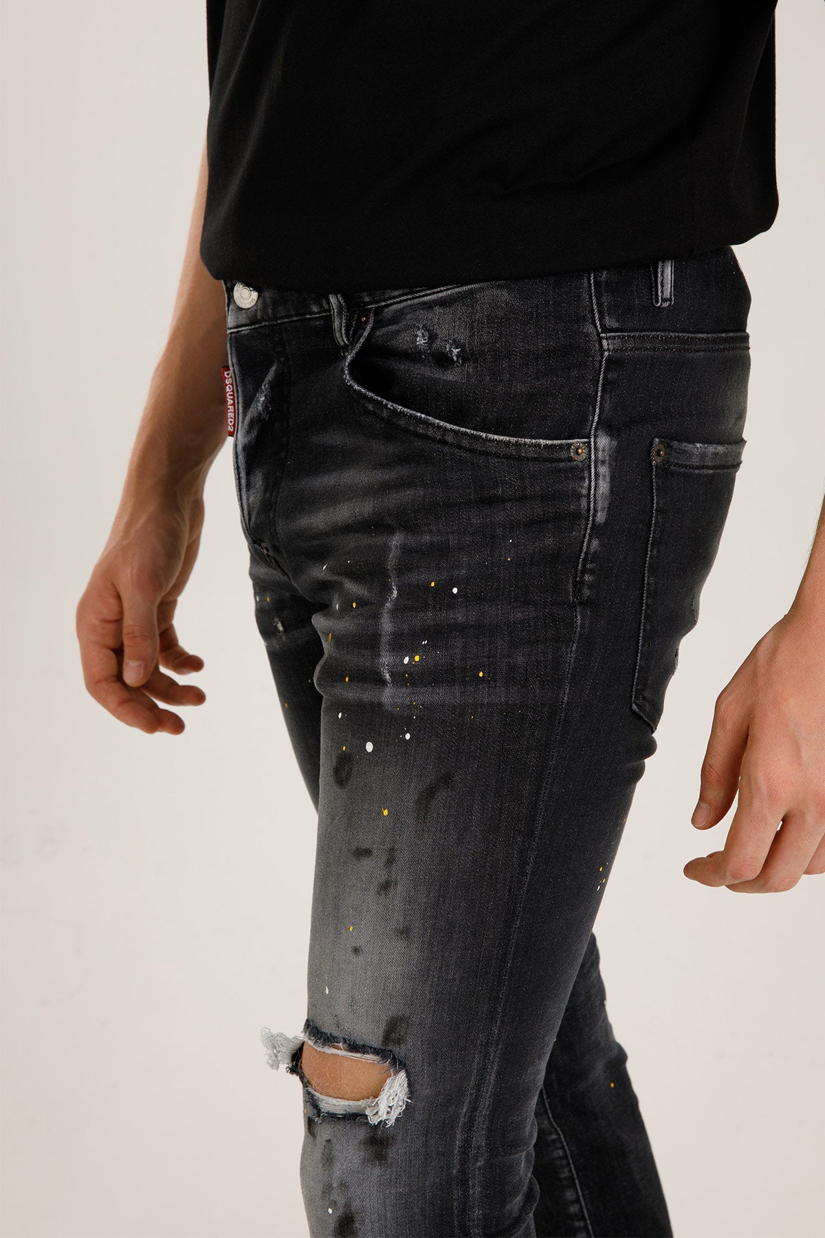 Dsquared Yırtık Detaylı Skater Jeans-Libas Trendy Fashion Store