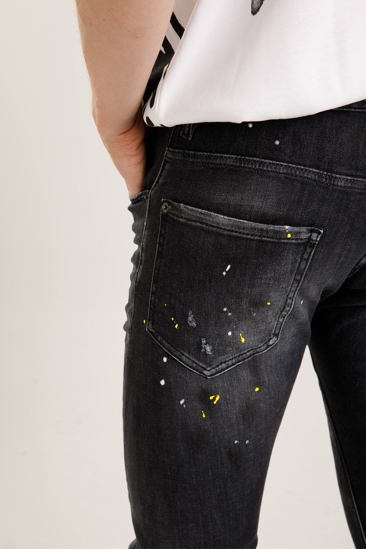 Dsquared Sexy Twist Yırtık Detaylı Jeans-Libas Trendy Fashion Store