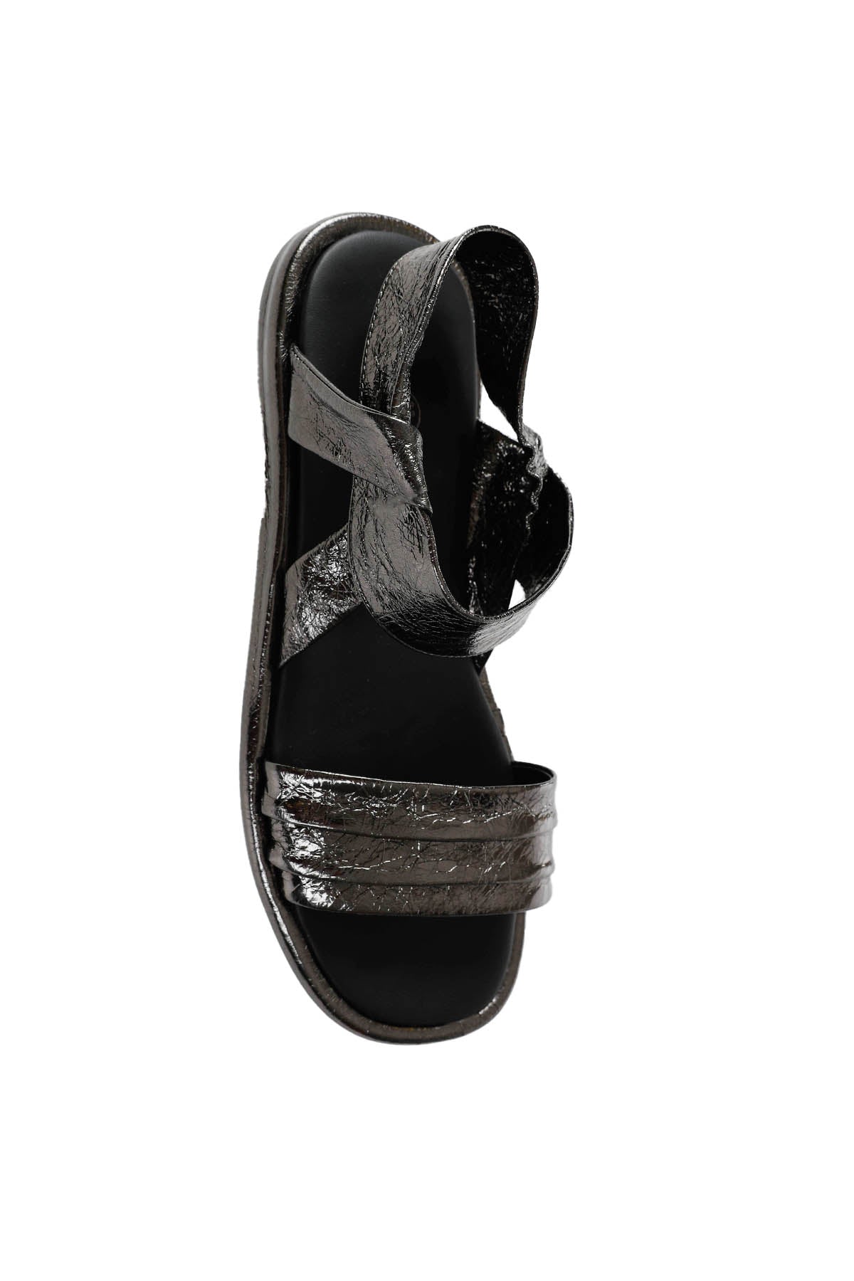 Fruit Metalik Deri Sandalet-Libas Trendy Fashion Store