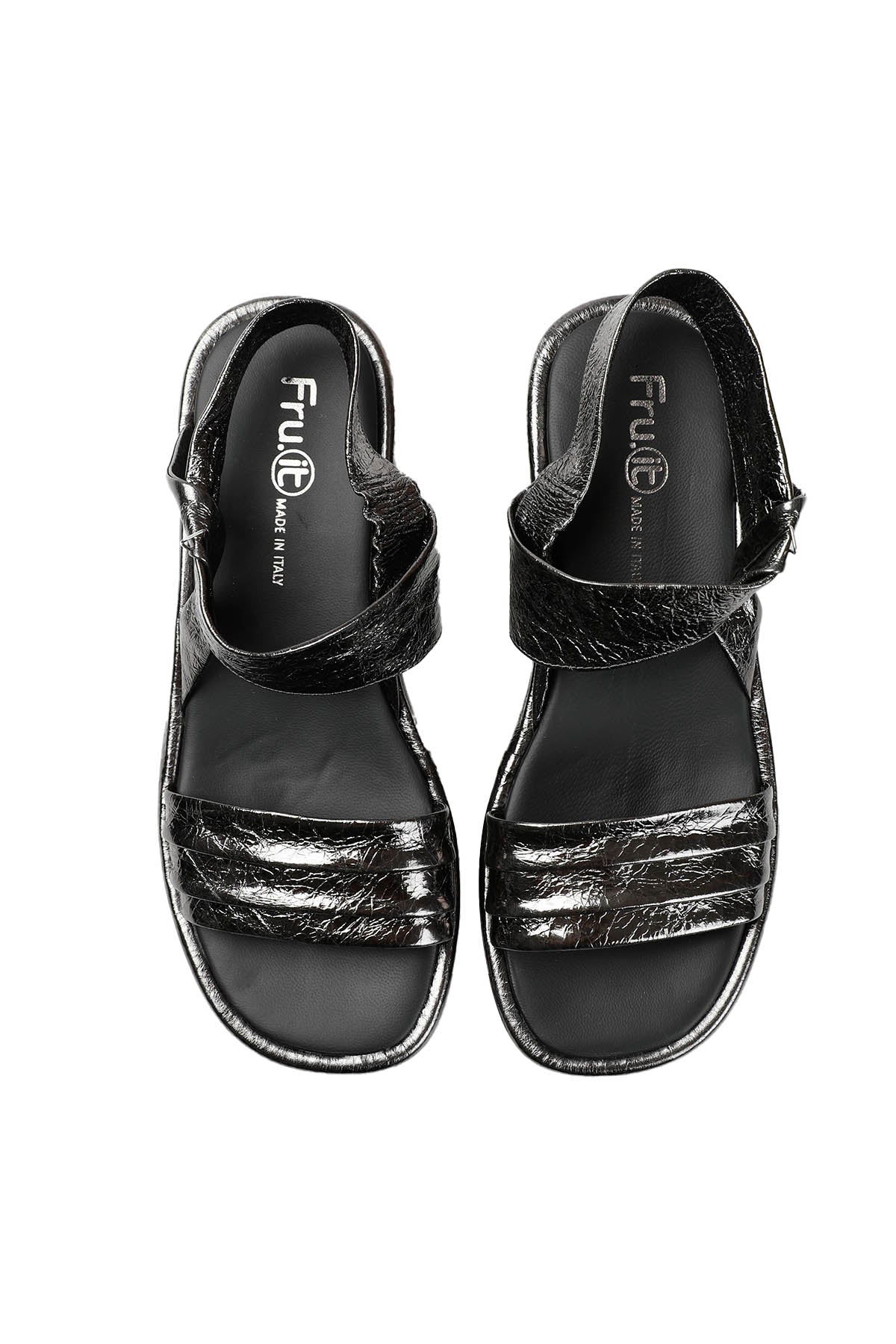 Fruit Metalik Deri Sandalet-Libas Trendy Fashion Store