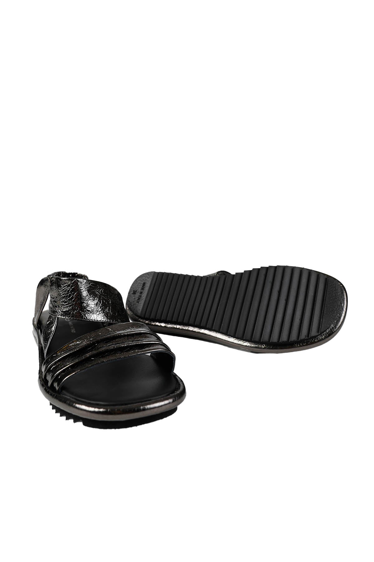 Fruit Metalik Deri Sandalet-Libas Trendy Fashion Store