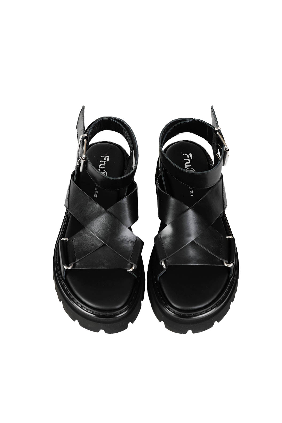 Fruit Extralight Çapraz Bantlı Deri Sandalet-Libas Trendy Fashion Store