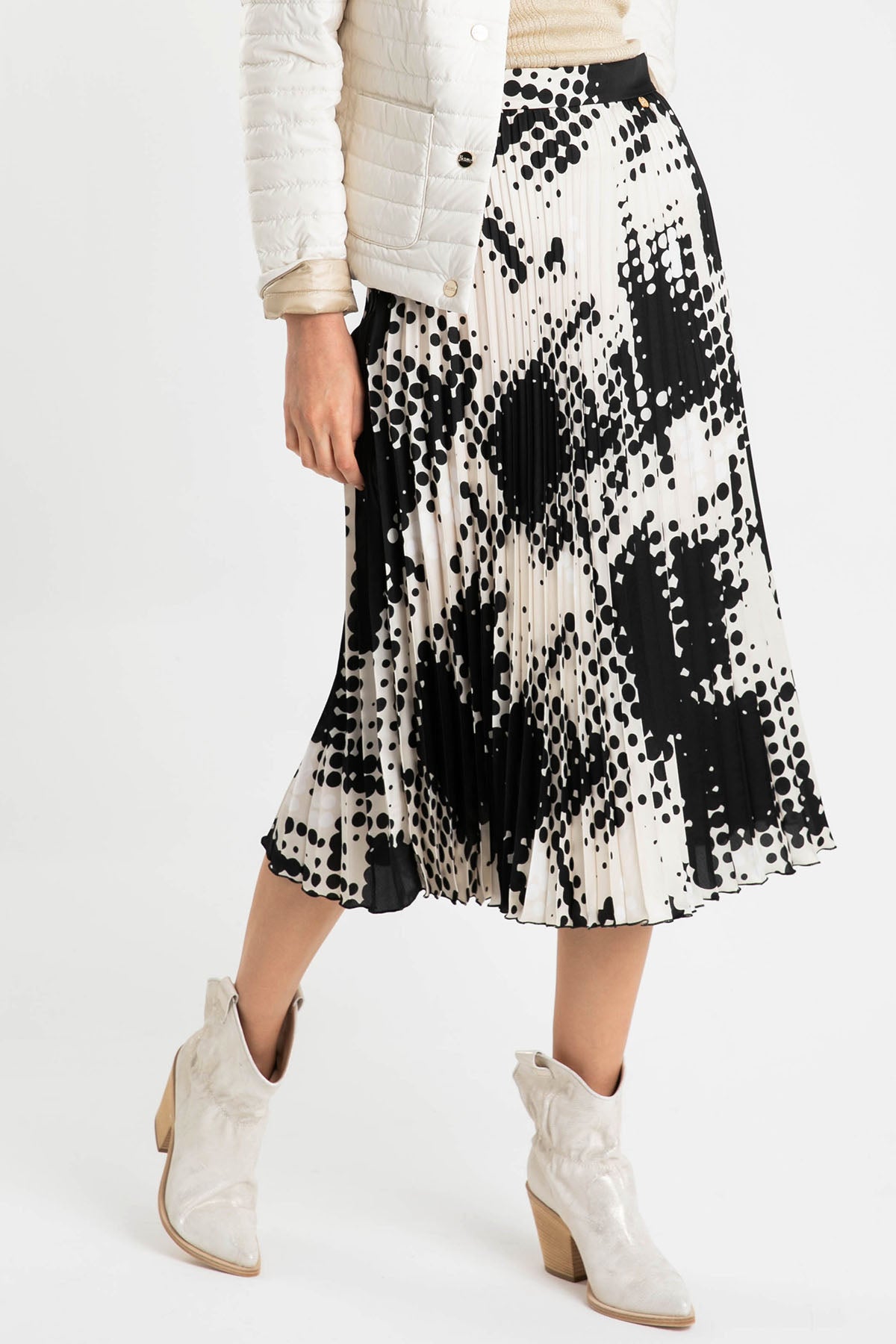 Fruit Western Sivri Burun Topuklu Bot-Libas Trendy Fashion Store