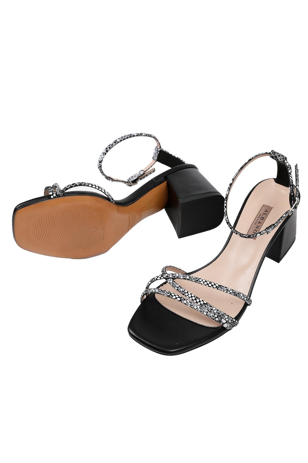 Albano Topuklu Sandalet-Libas Trendy Fashion Store