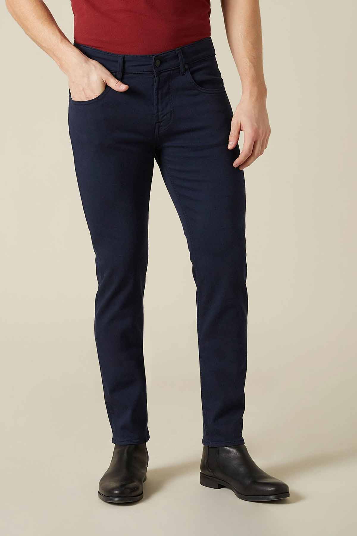 7 For All Mankind Slimmy Tapered Fit Super Stretch Jeans-Libas Trendy Fashion Store