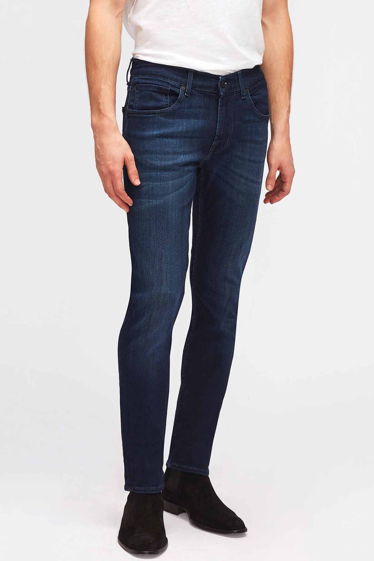 7 For All Mankind Slimmy Tapered Fit Super Stretch Jeans-Libas Trendy Fashion Store