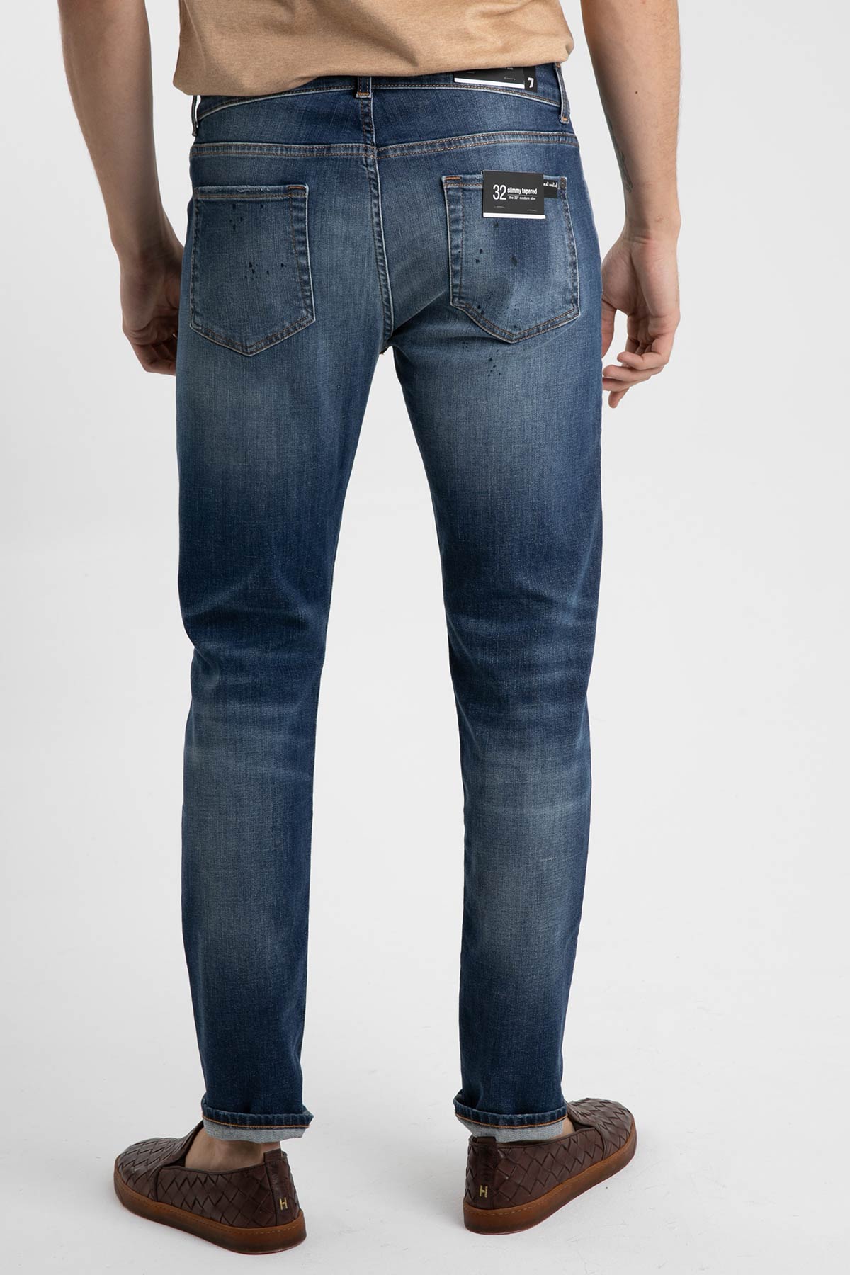 7 For All Mankind Slimmy Tapered Fit Jeans-Libas Trendy Fashion Store