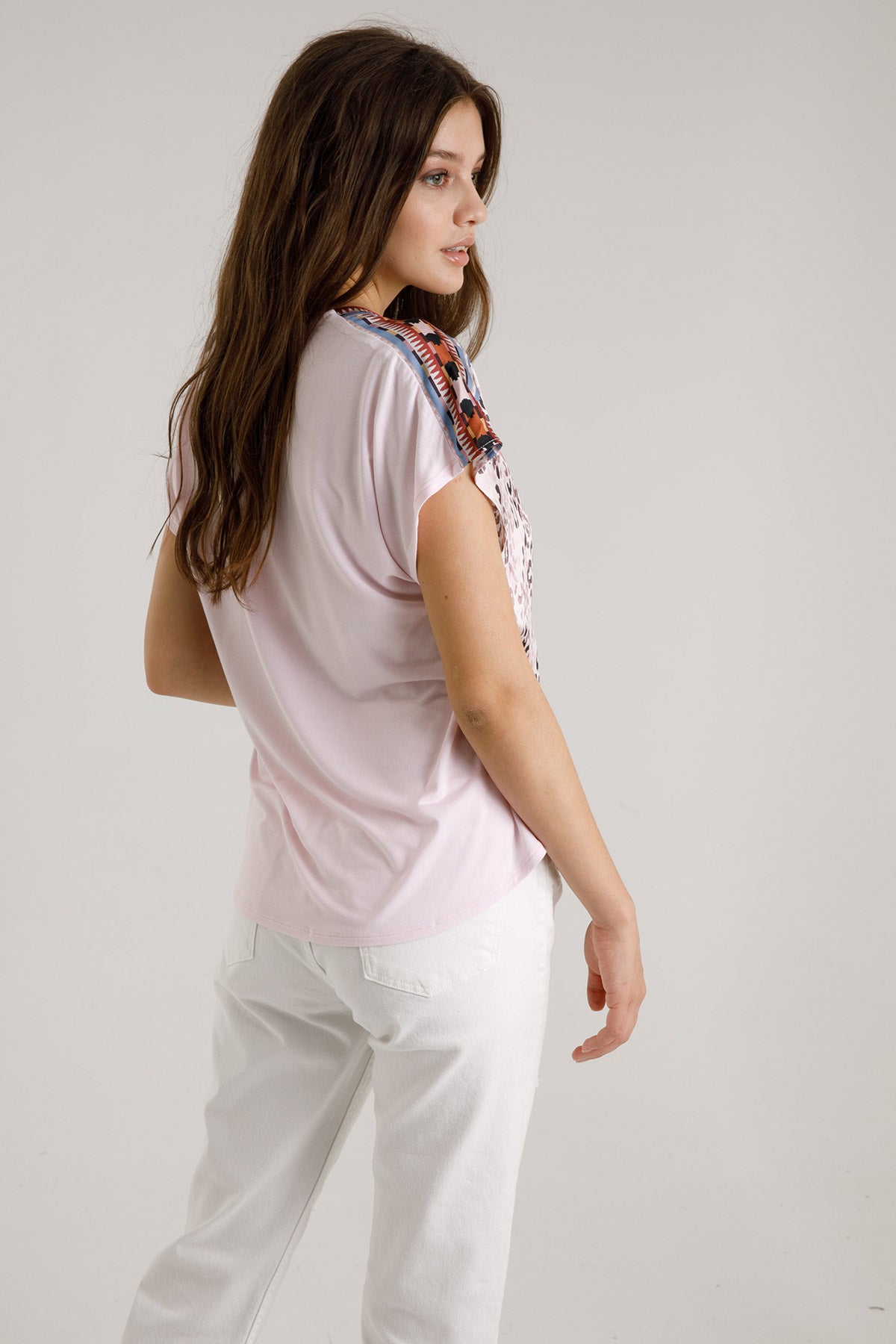 Hale Bob İpekli V Yaka Bluz-Libas Trendy Fashion Store