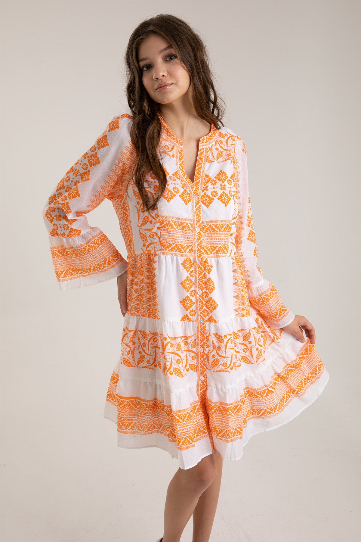 Hale Bob Diz Üstü Elbise-Libas Trendy Fashion Store