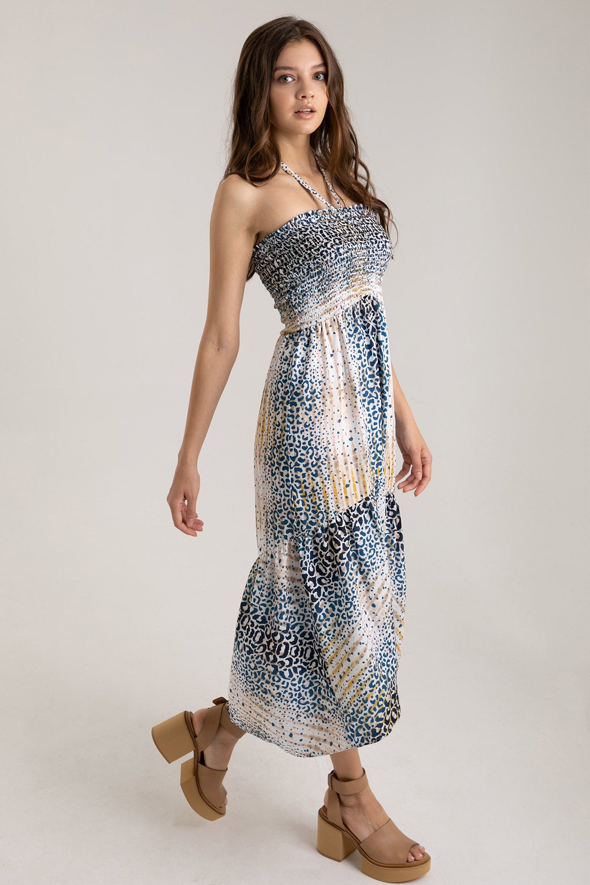 Hale Bob Straplez Midi Elbise-Libas Trendy Fashion Store