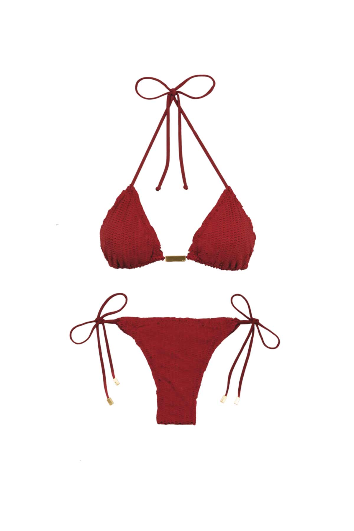 Vix Scales Ripple Üçgen Bikini-Libas Trendy Fashion Store