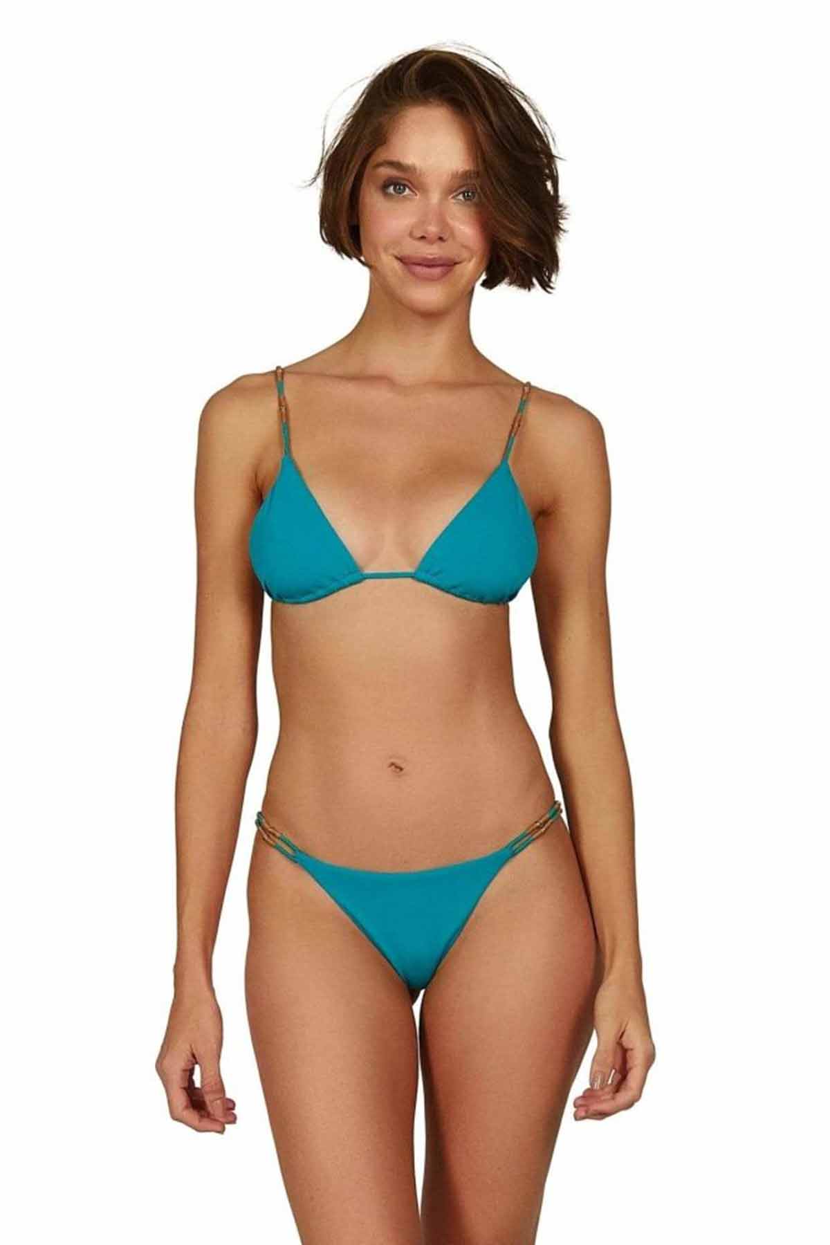 Vix Solid Laura Tri Paralell Üçgen Bikini-Libas Trendy Fashion Store