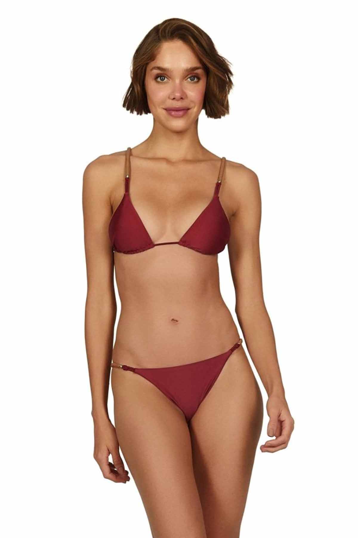 Vix Solid Elis Tri Paralell Üçgen Bikini-Libas Trendy Fashion Store